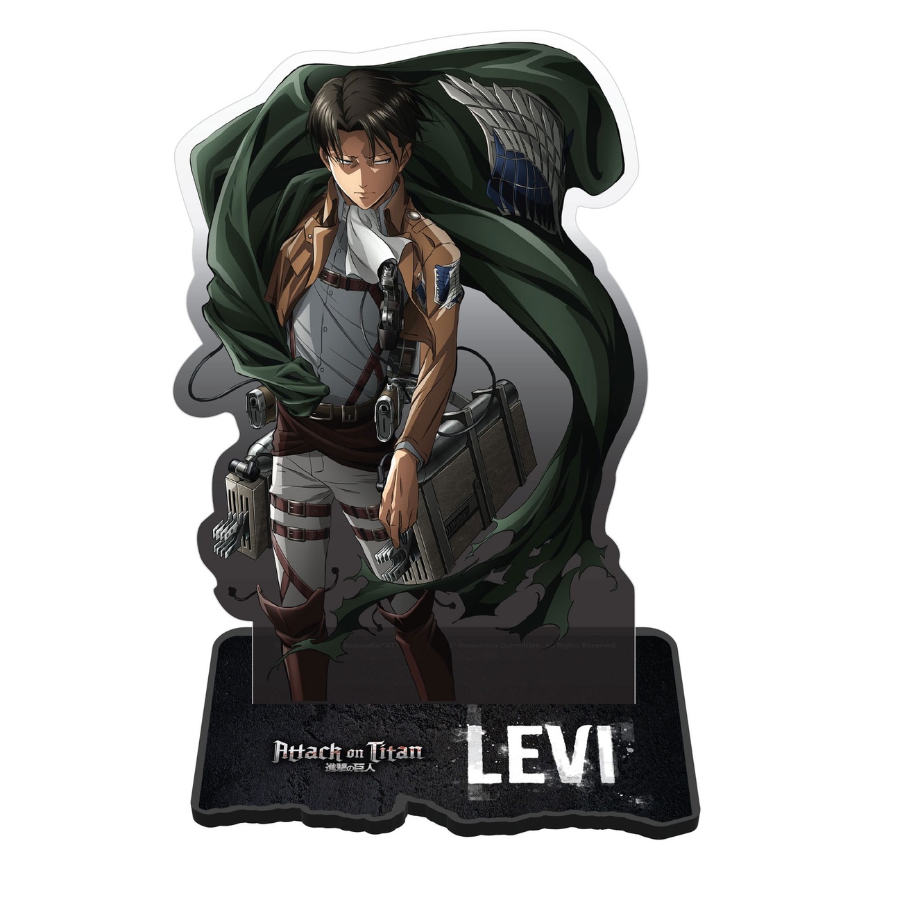 Attack on Titan Acryl Figur Levi Battle-Ready 18 cm