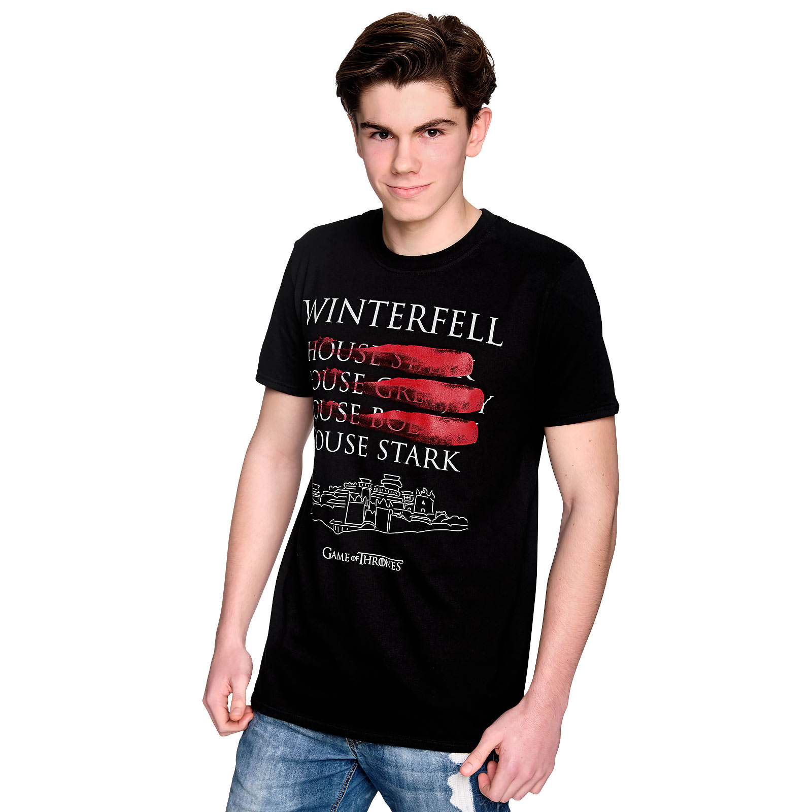 Game of Thrones - Winterfell Rulers T-Shirt schwarz