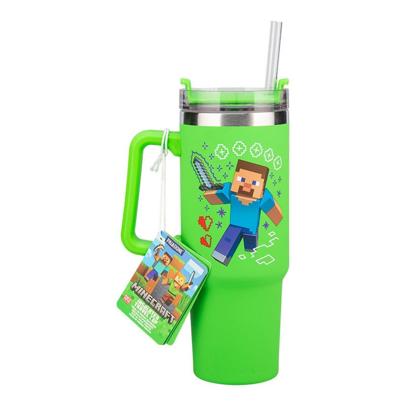Vaso Minecraft To Go Green