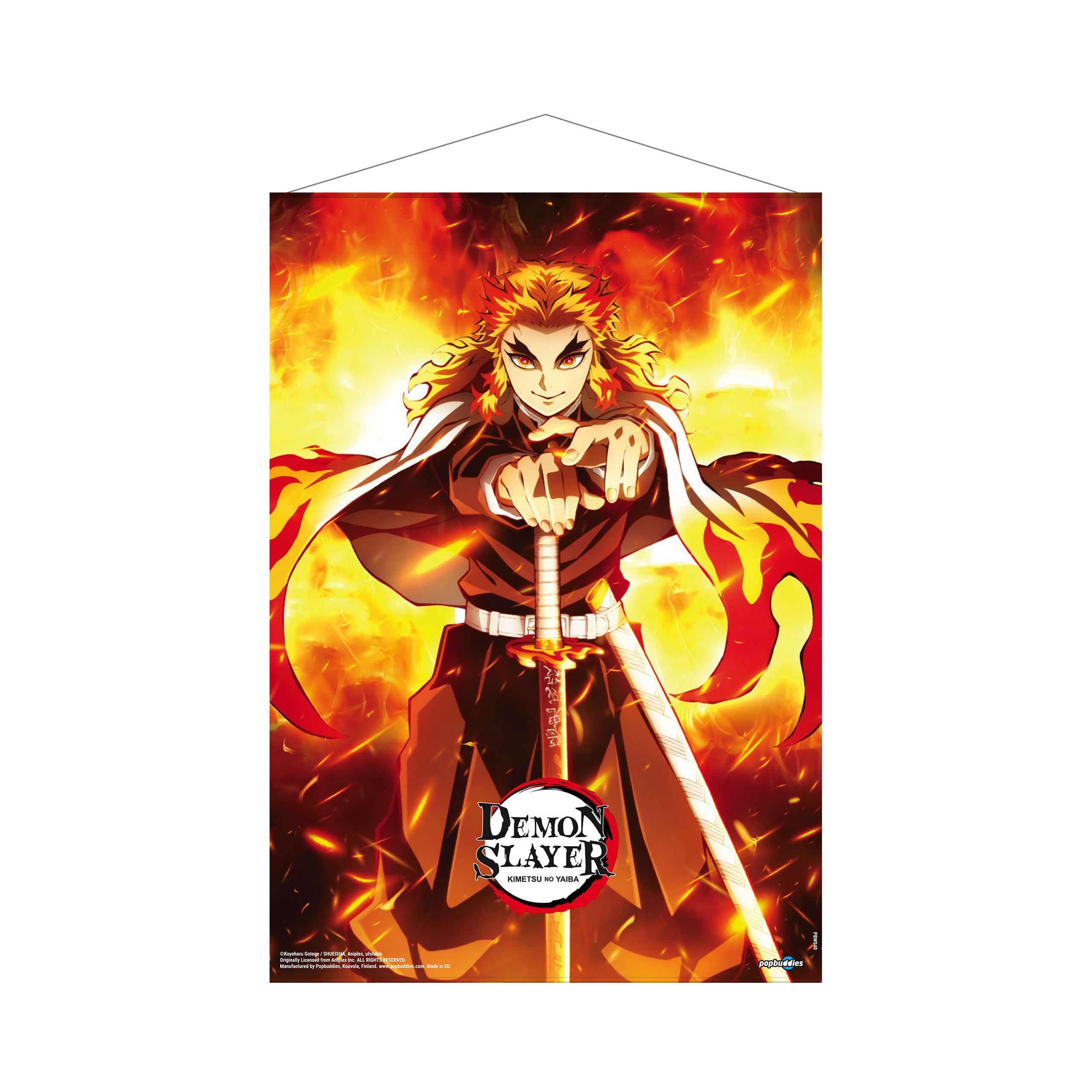 Demon Slayer - Rengoku Wall Scroll