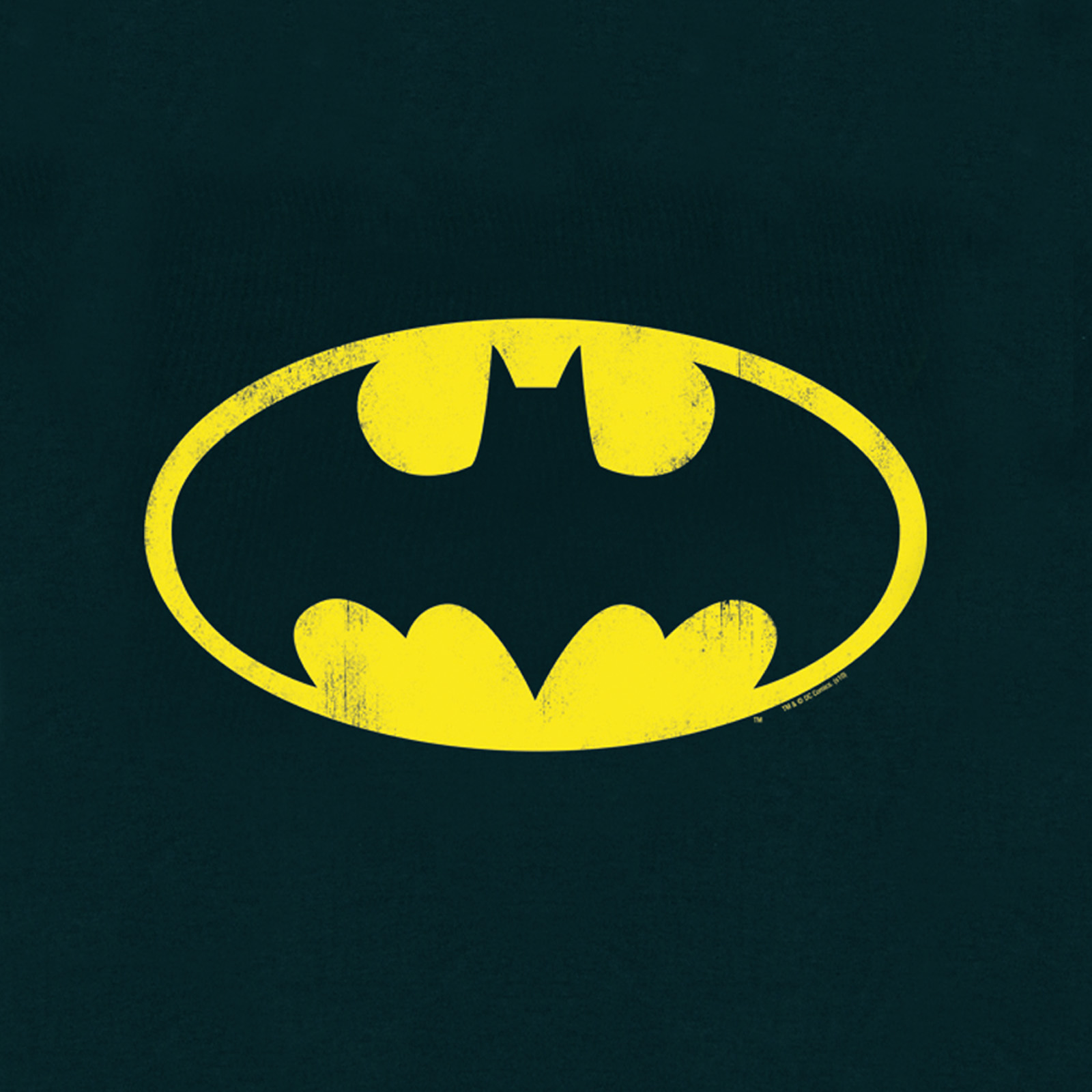 Batman - Logo T-Shirt für Kinder schwarz