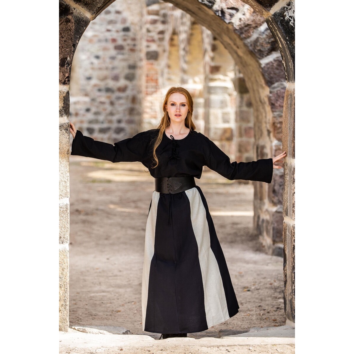Medieval Blouse Tilda black