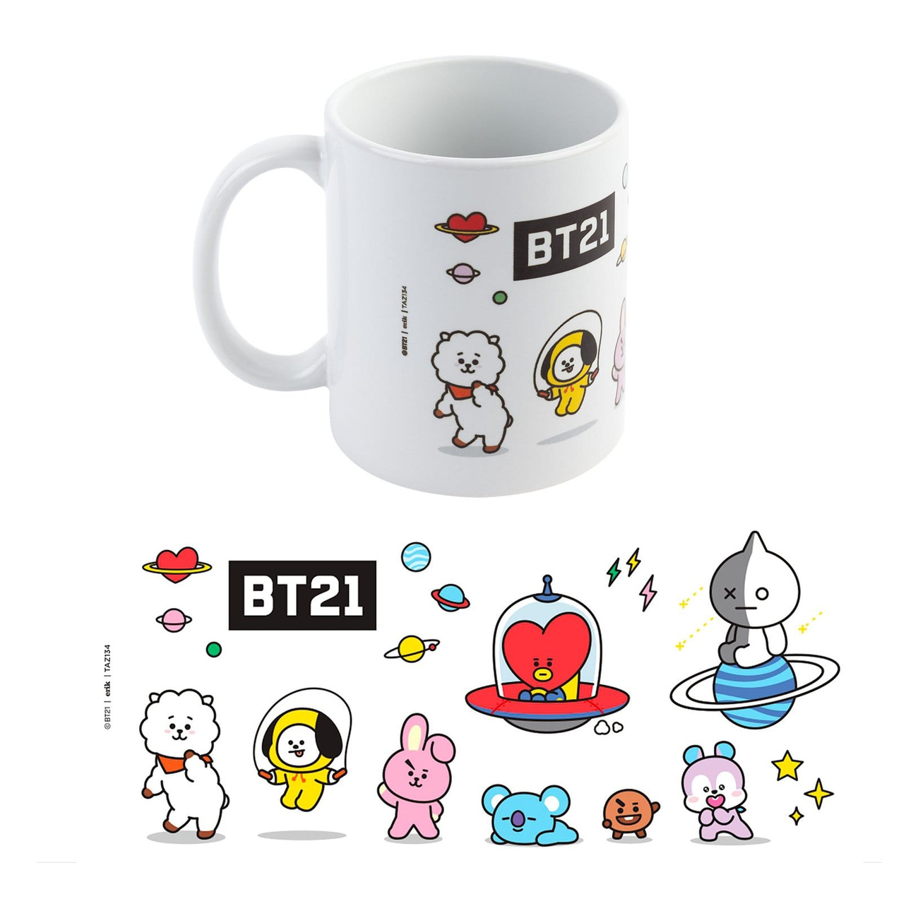 BT21 Mugg Universtar 350 ml