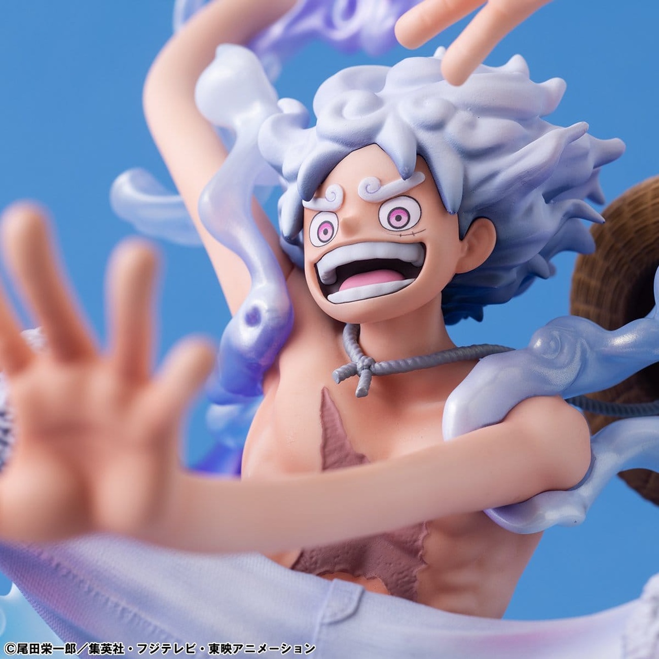 One Piece - Monkey D. Luffy Gear 5 Evolutionary History Figur