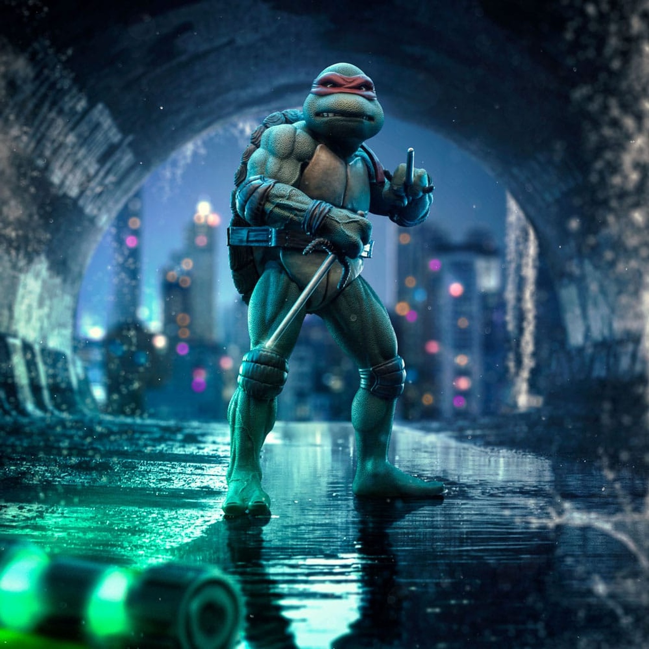 Teenage Mutant Ninja Turtles Figura Art Scale 1/10 Raphael 21 cm