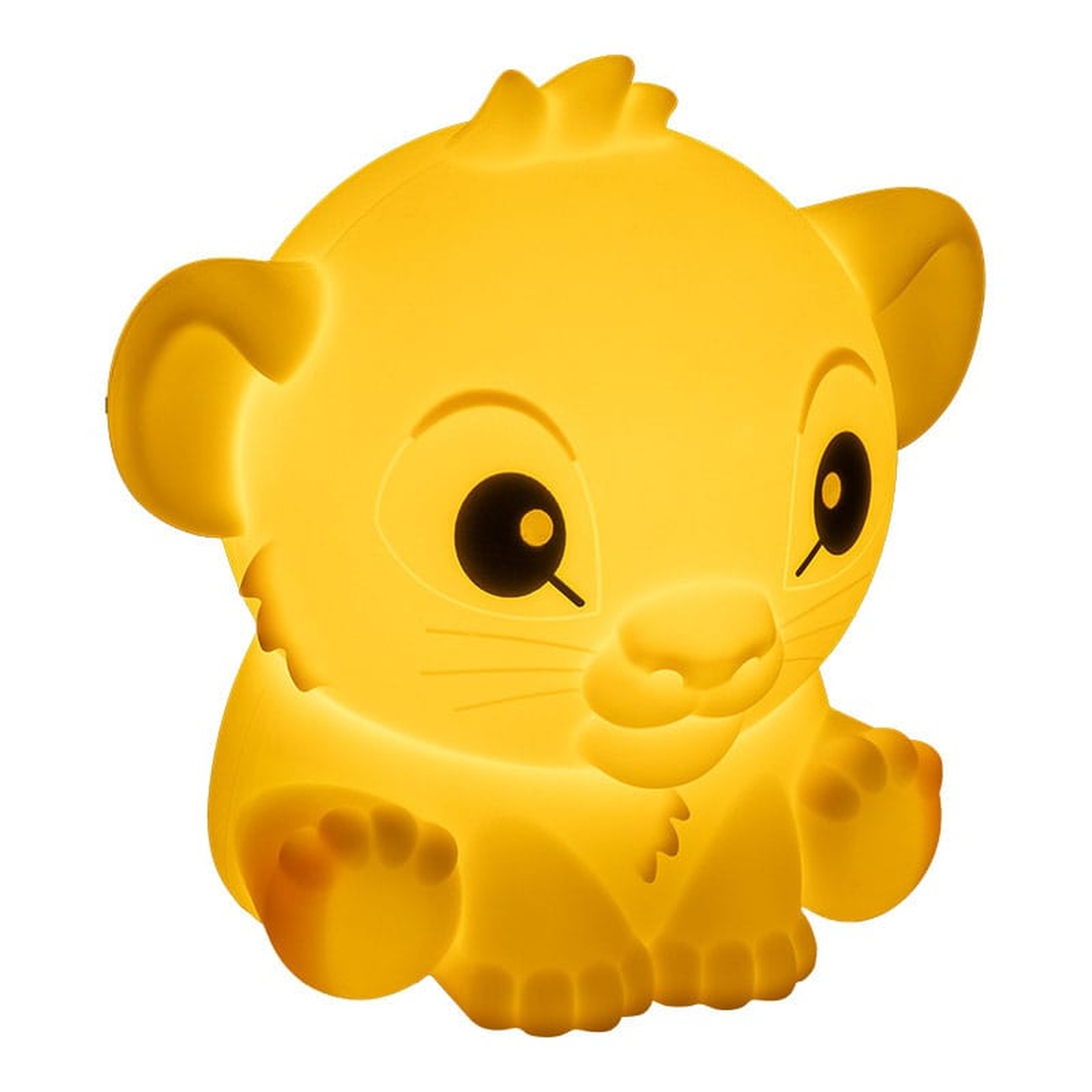 Disney Squishy Glo lampe en silicone Le Roi Lion Simba 15 cm
