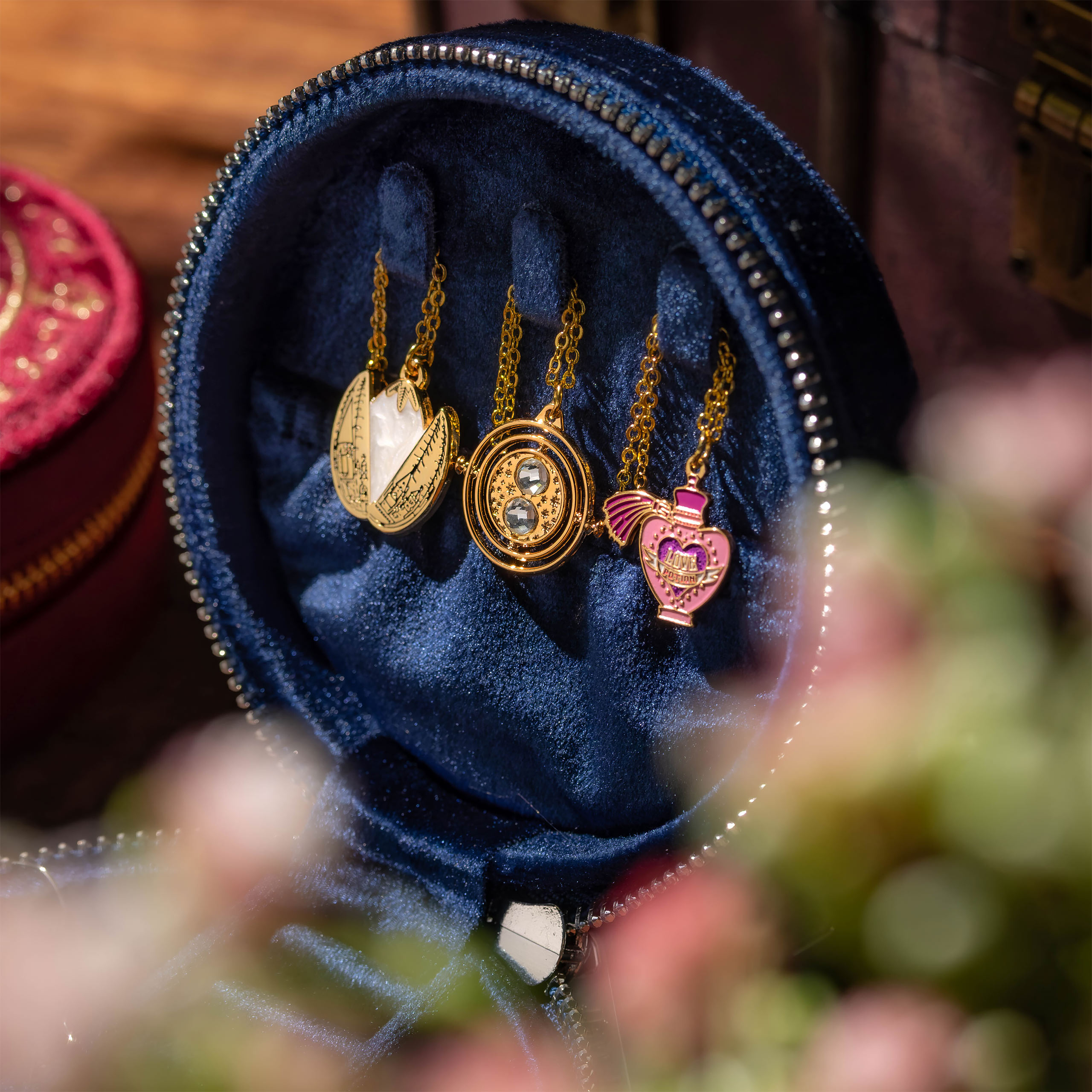 Harry Potter - Boîte à bijoux en peluche Reliques de la Mort