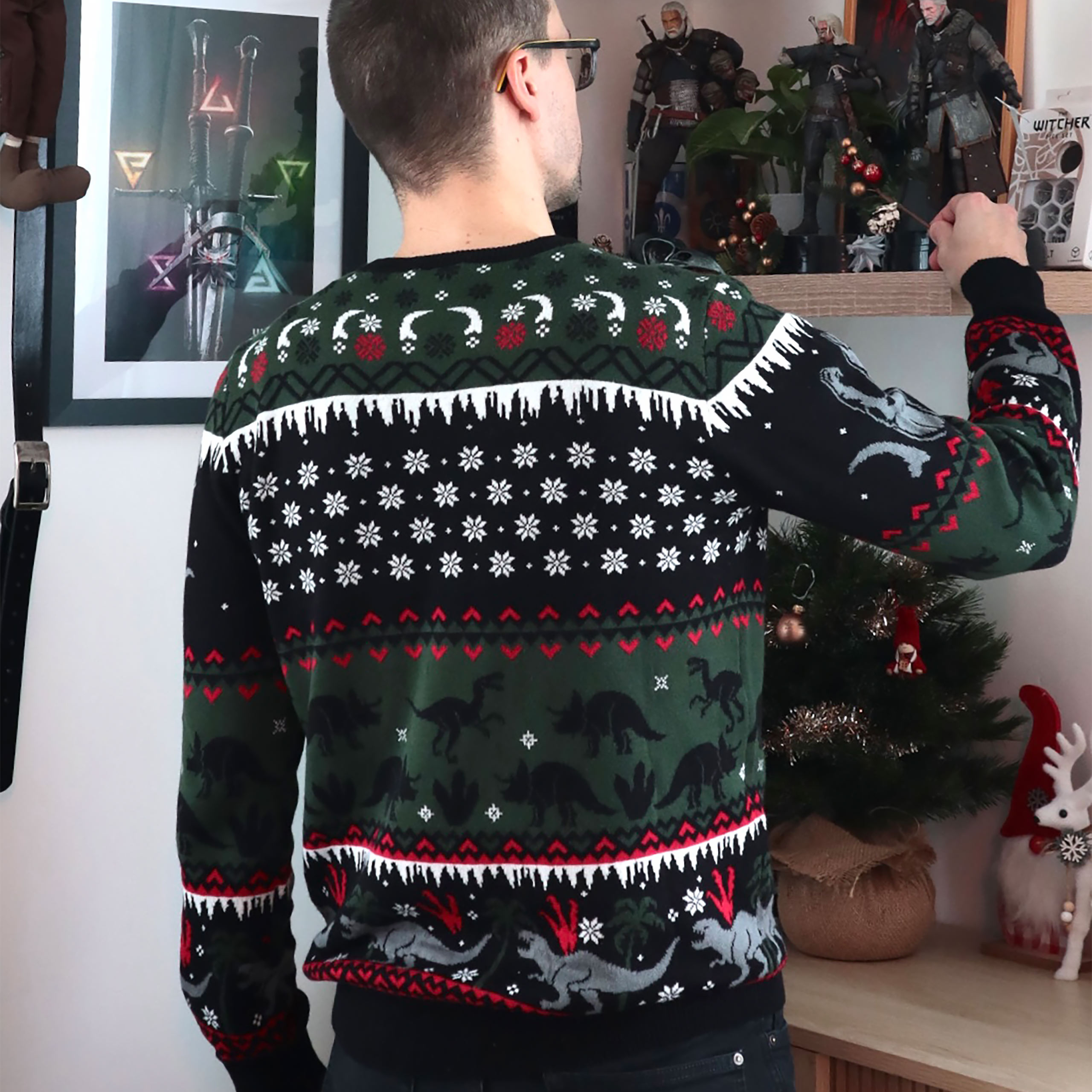 Jurassic Park - Jersey de Punto con Logo