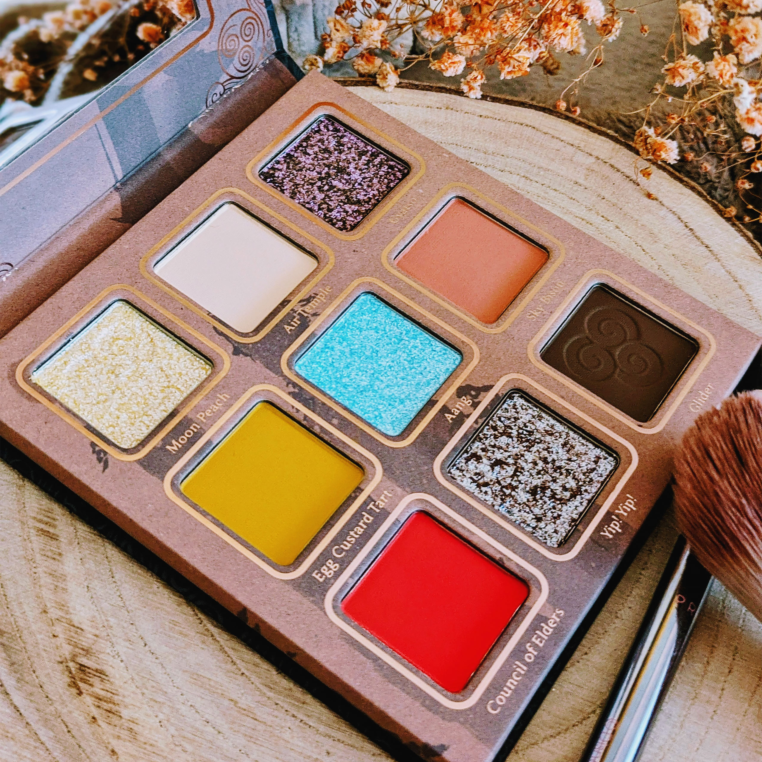 Avatar La leyenda de Aang - Paleta de sombras de ojos Aire