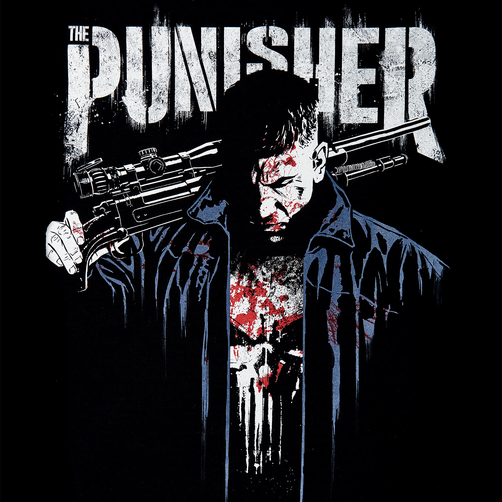 Punisher - Dressed in Blood T-Shirt schwarz