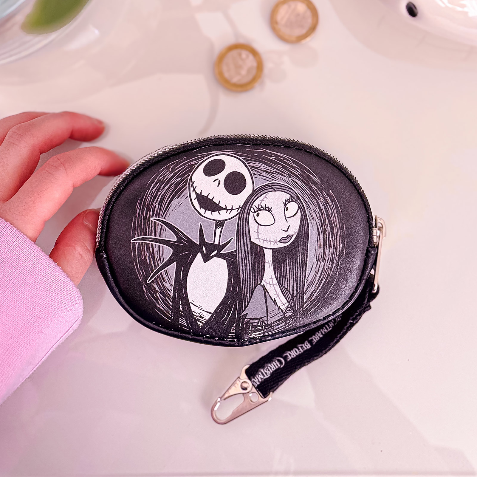 L'Étrange Noël de monsieur Jack - Porte-monnaie Jack et Sally