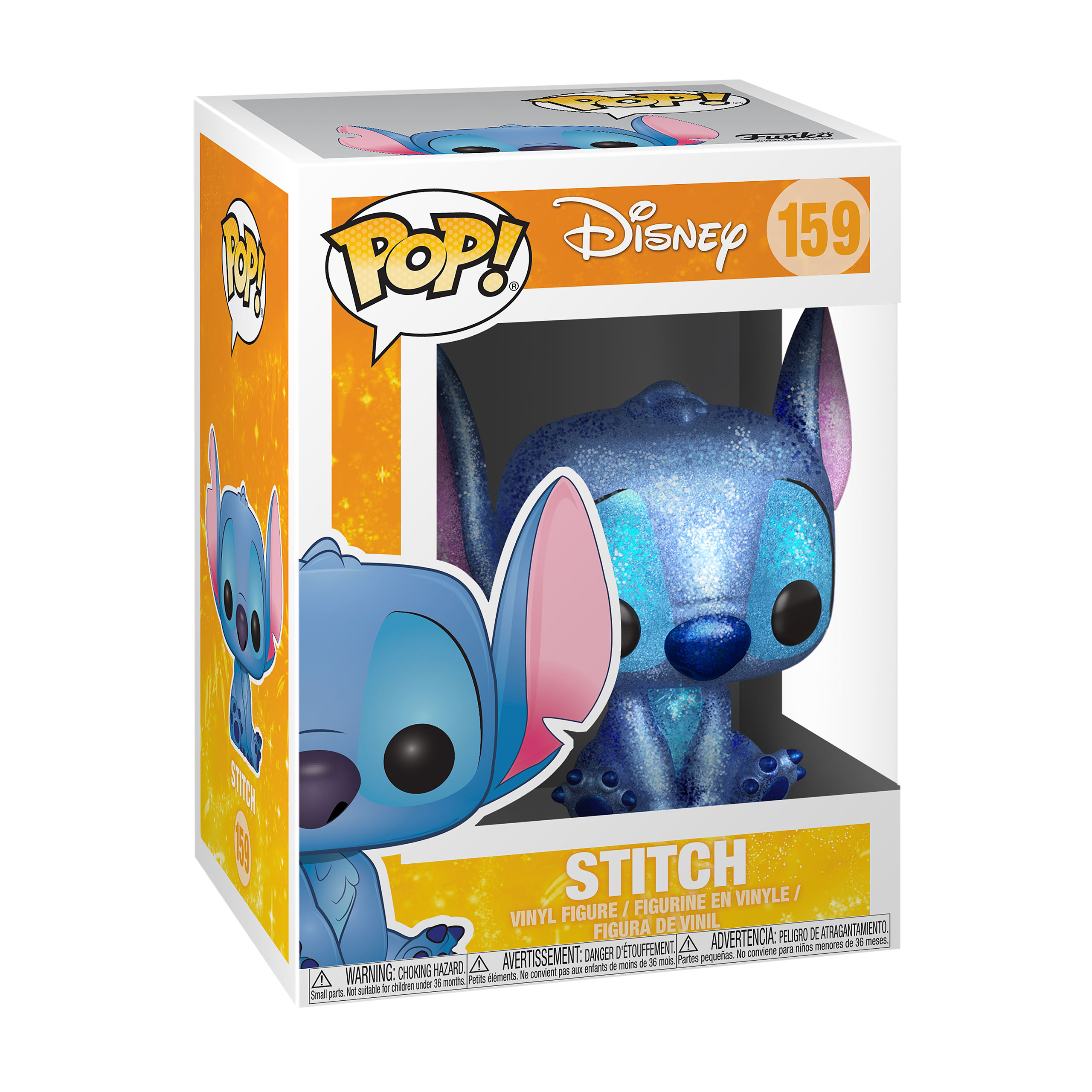Lilo & Stitch - Stitch Glitter Funko Pop Figuur