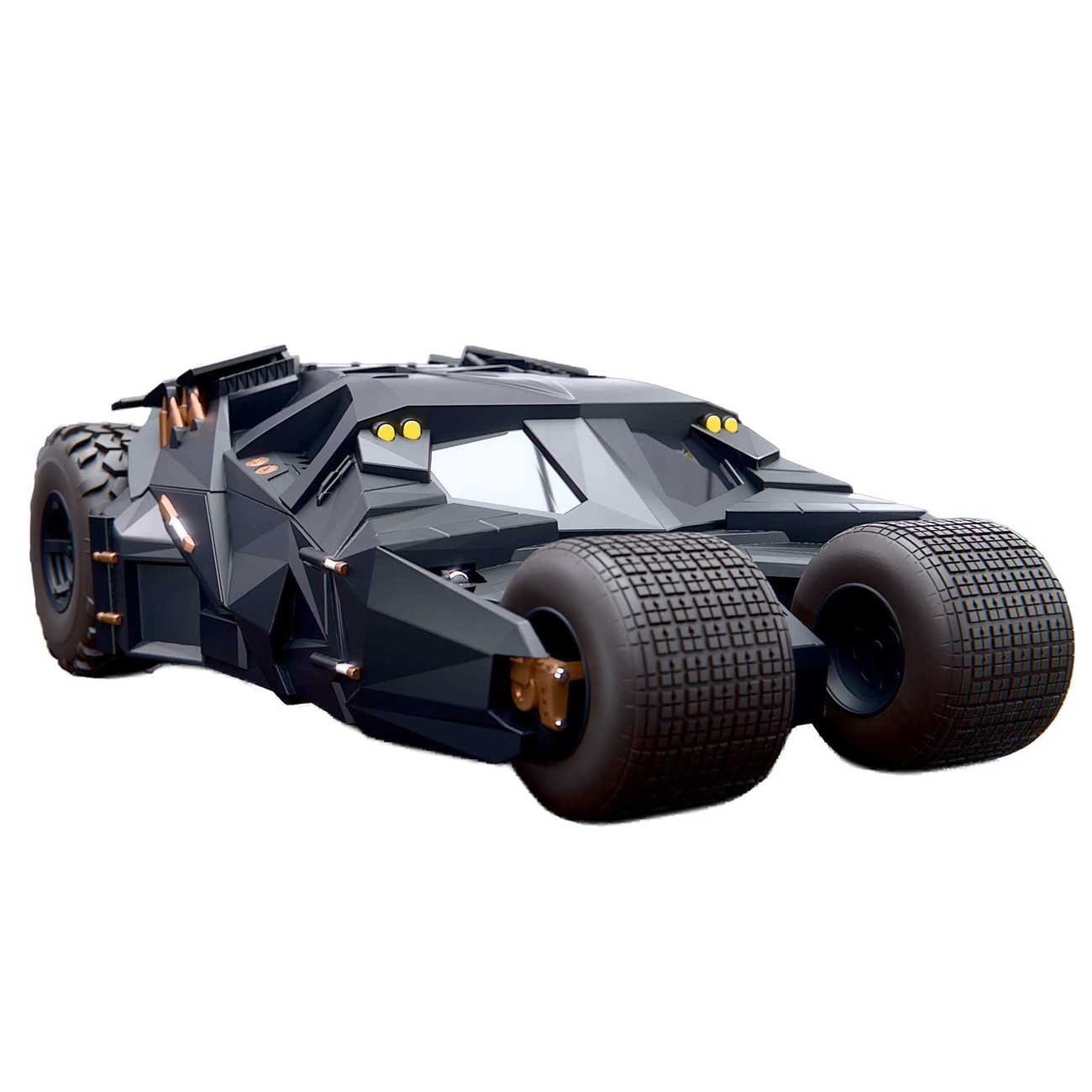 Batman 1989 Super Cyborg Vehicle Batmobile Tumbler (Full Color) 33 cm