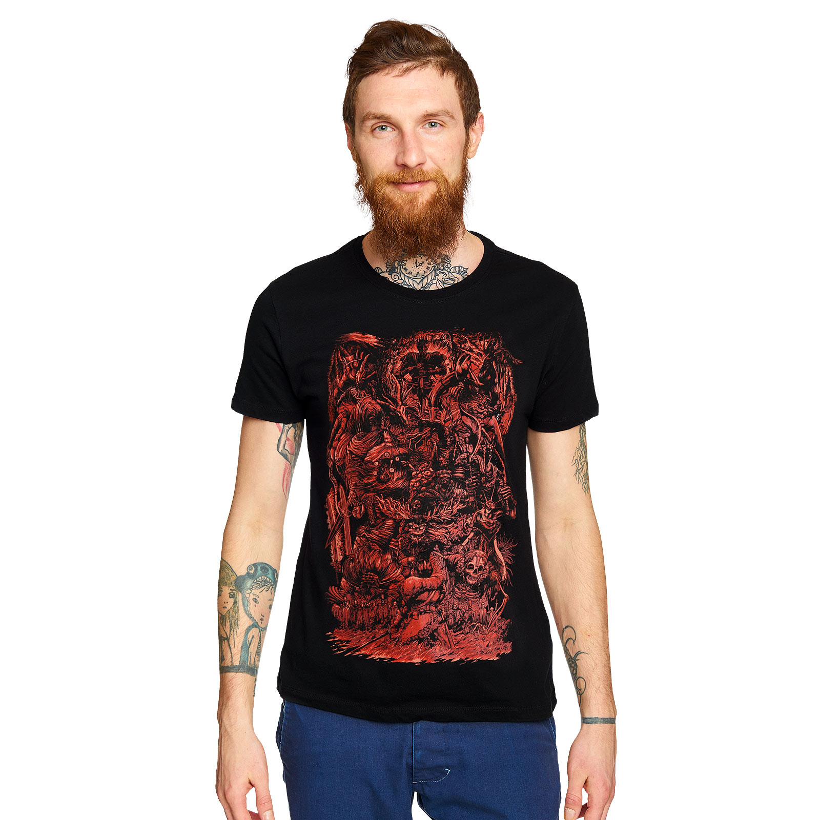 Dark Souls - Berserker T-shirt zwart