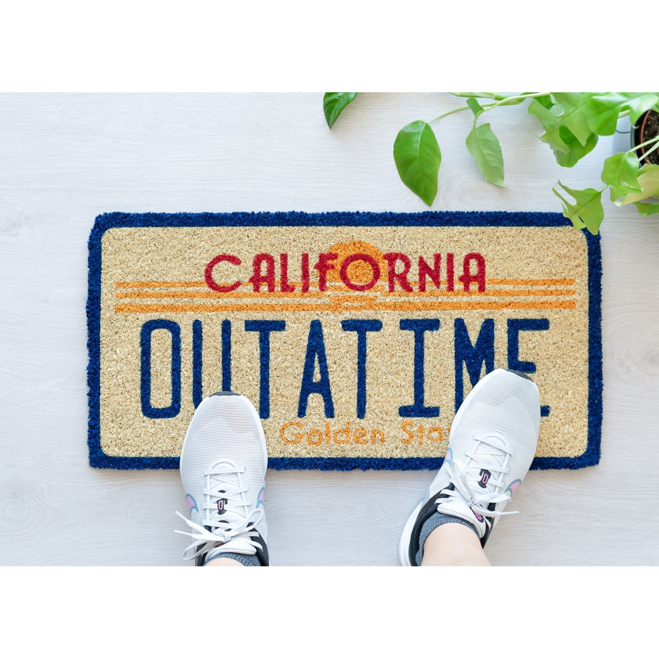 Back to the Future deurmat 60 x 30 cm