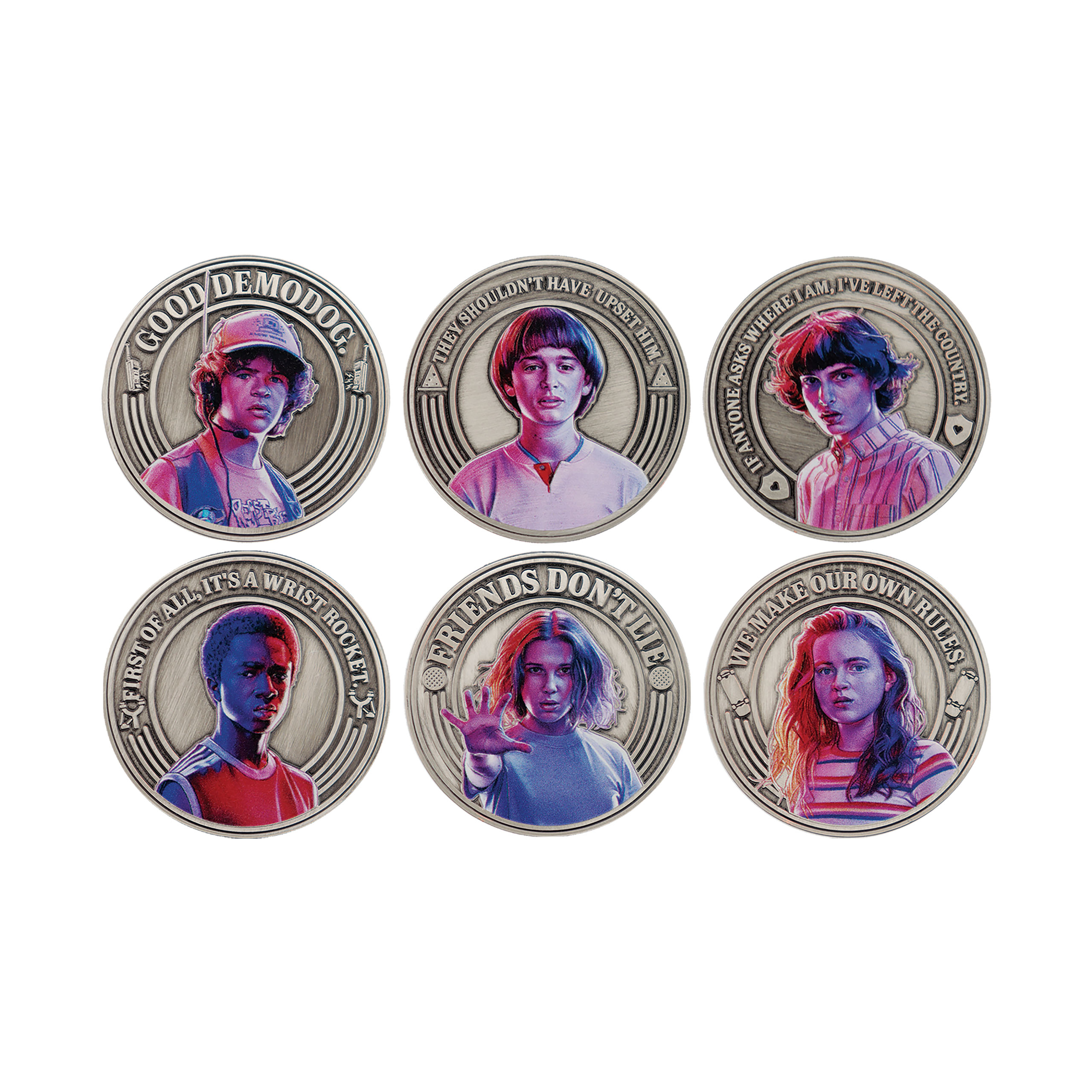 Stranger Things - Hawkins Middle School verzamelmuntenalbum