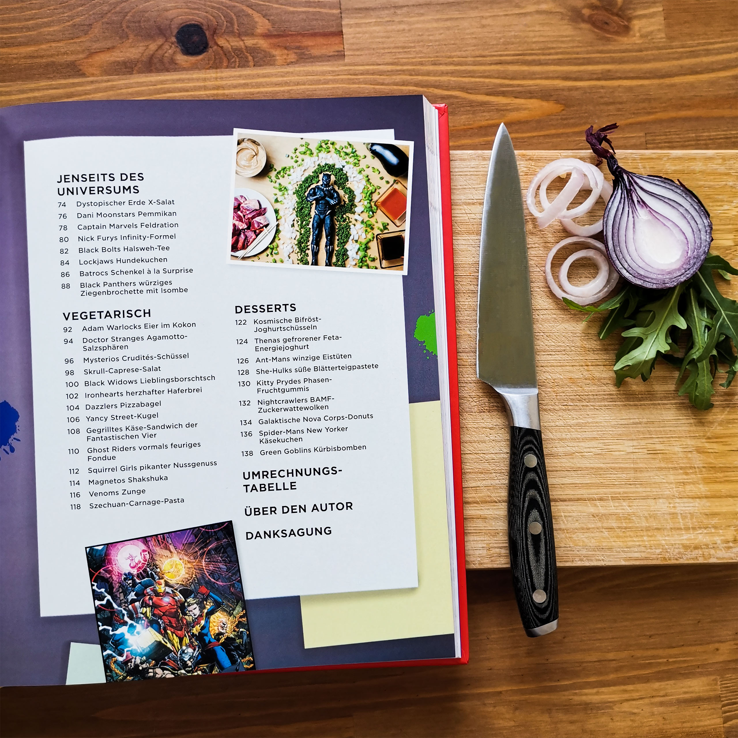 Marvel Eat the Universe - The Official Cookbook