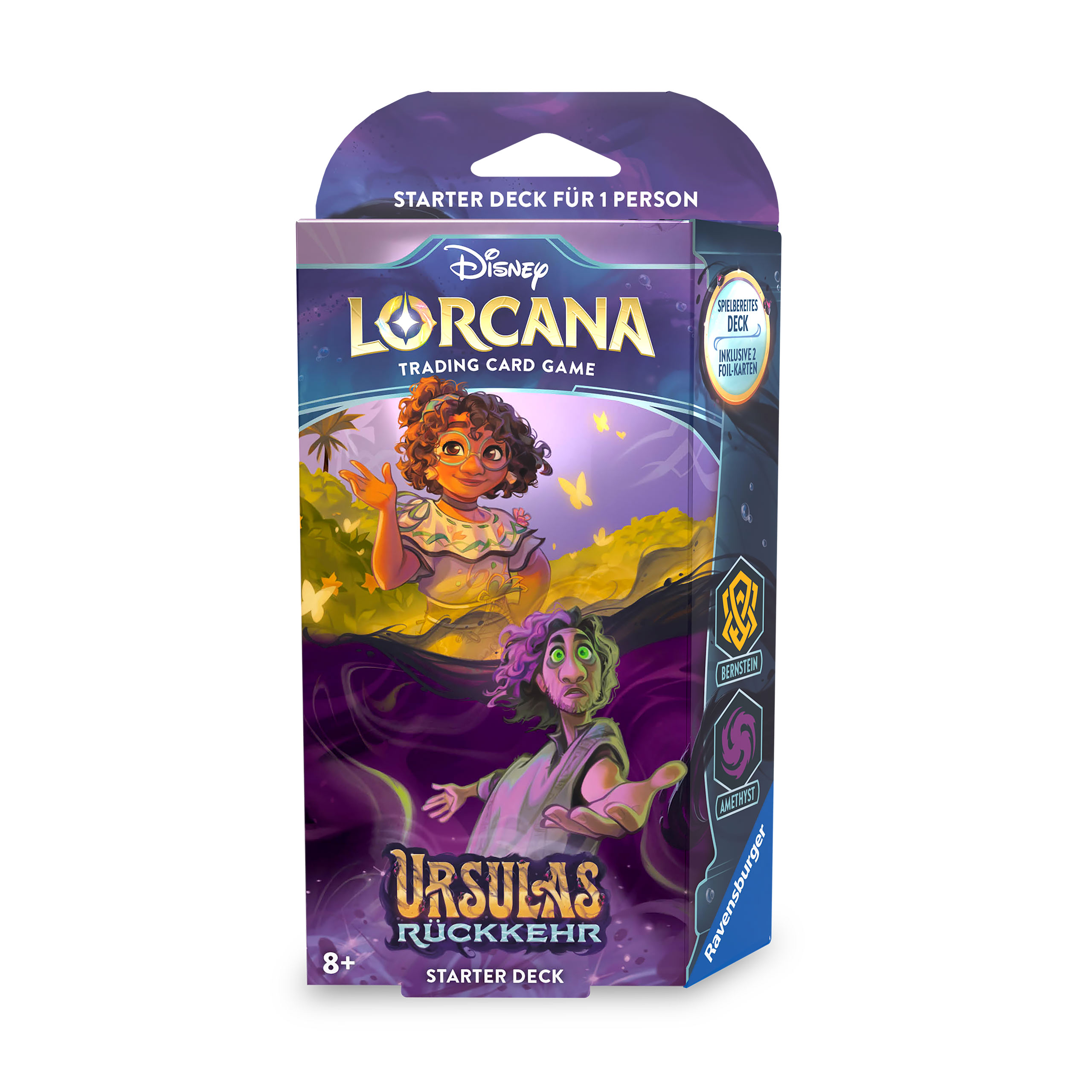Disney Lorcana Amber and Amethyst Starter Set - Ursula's Return Trading Card Game