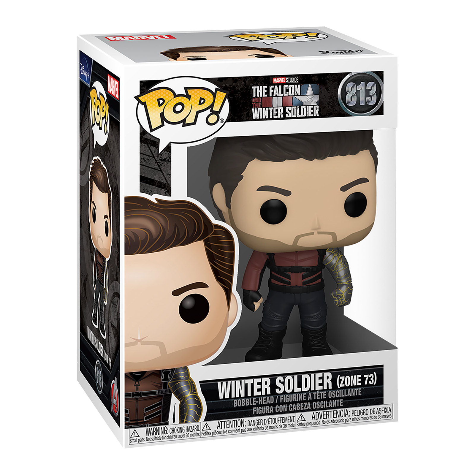 Winter Soldier Zone 73 Funko Pop Figuur - The Falcon and the Winter Soldier