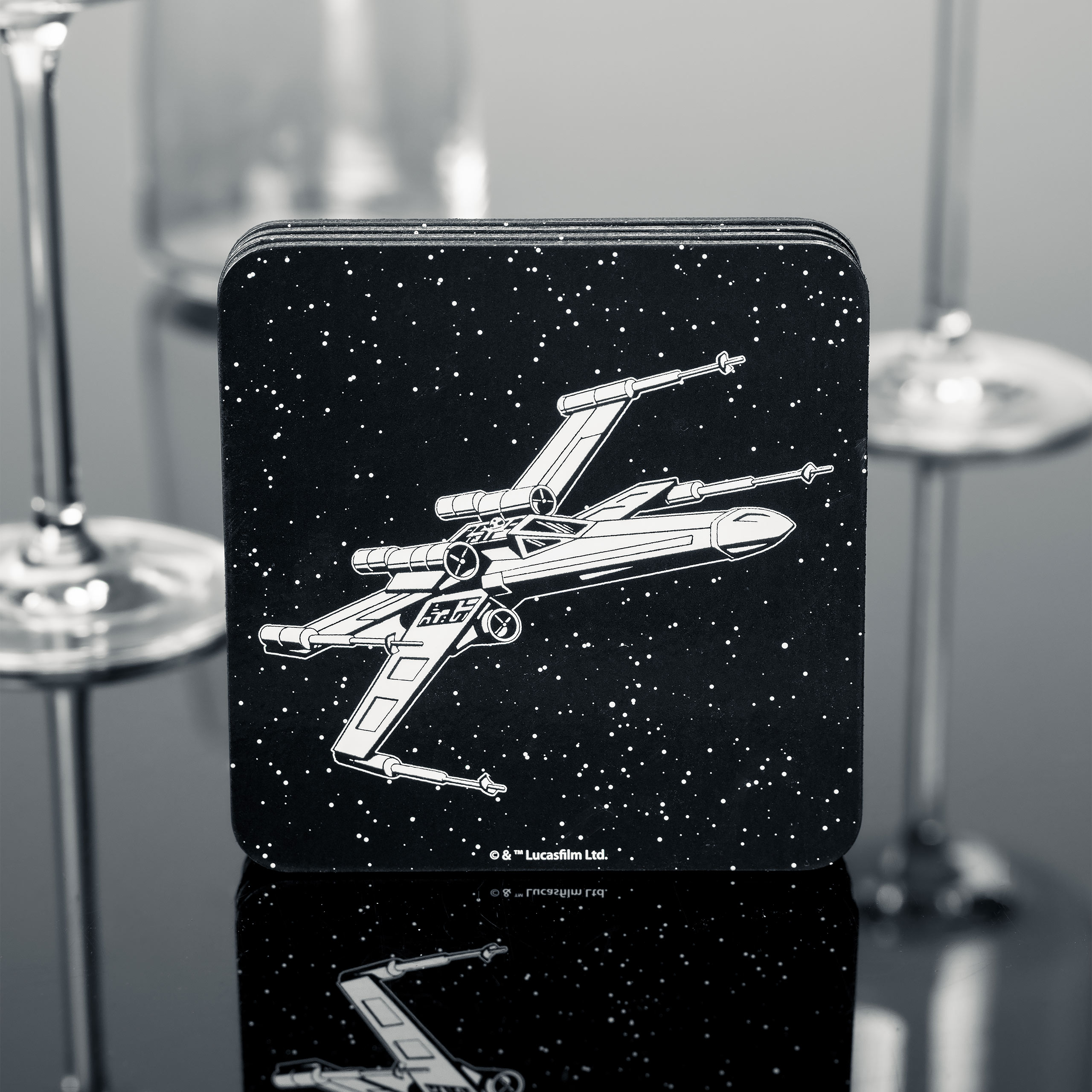 Star Wars - Set de posavasos naves espaciales