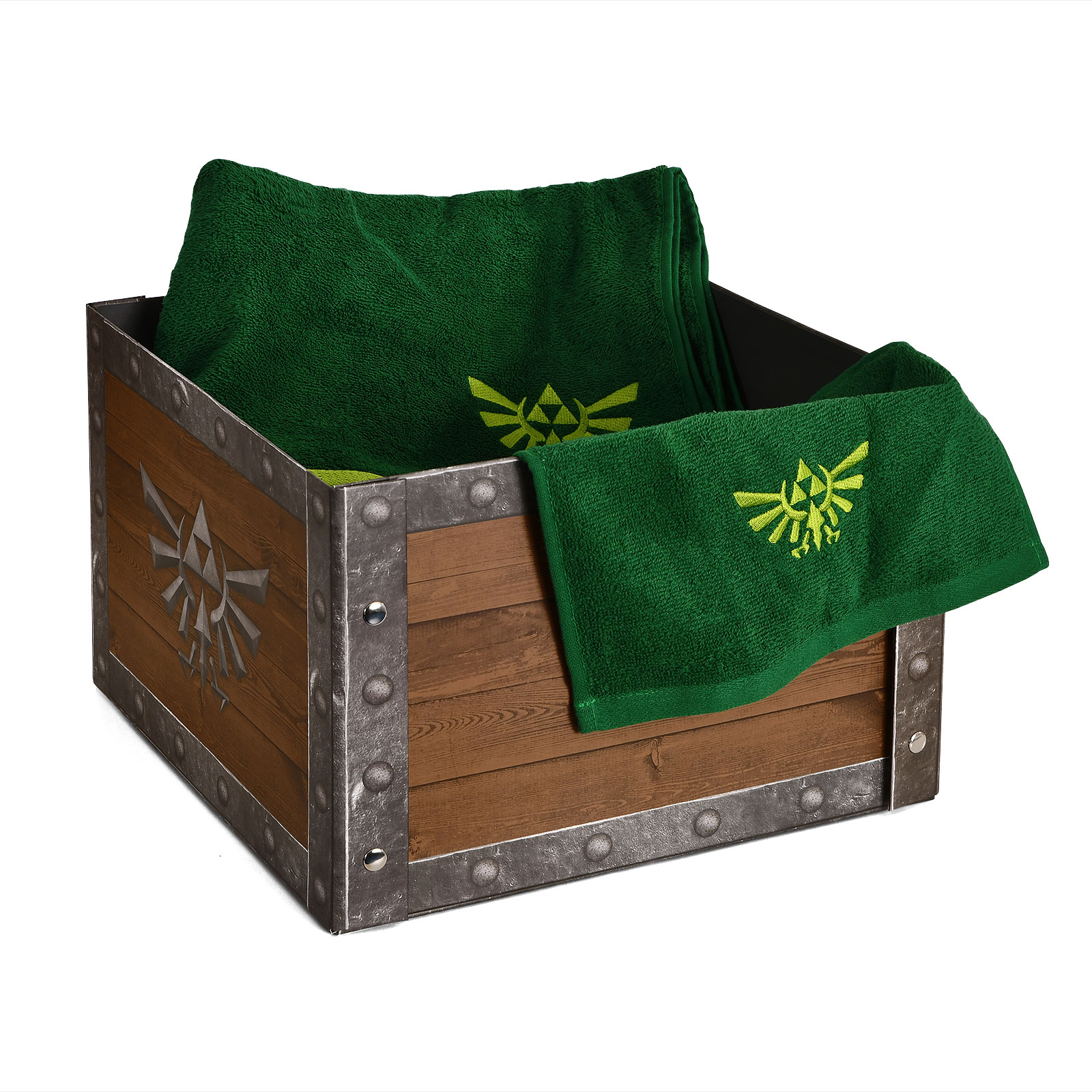 Zelda - Boîte de rangement avec logo Hyrule