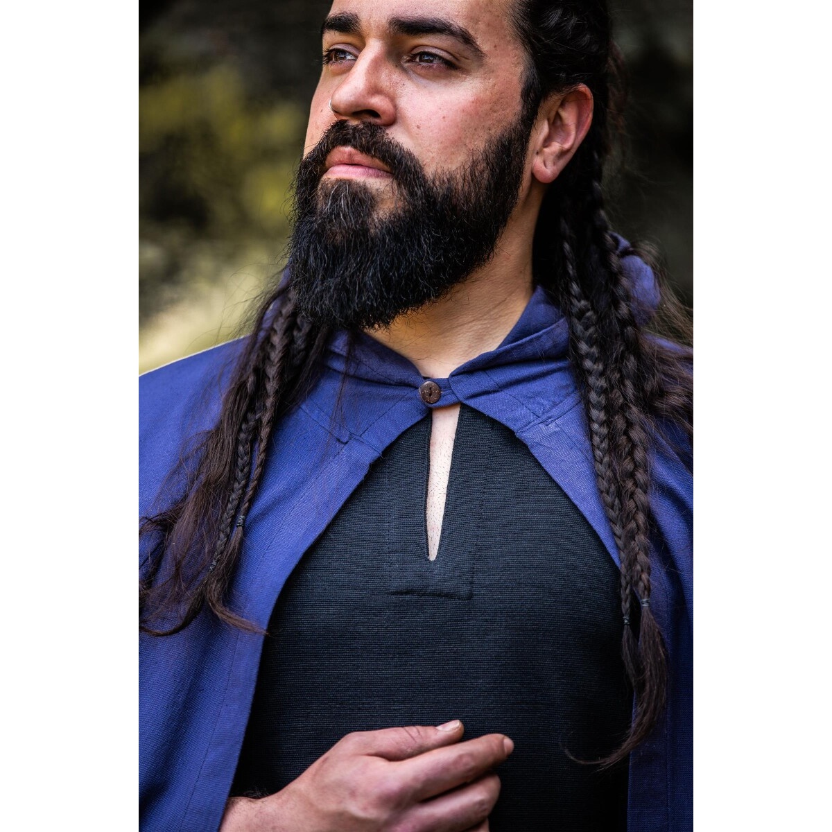 Capa medieval de algodón Gunnar