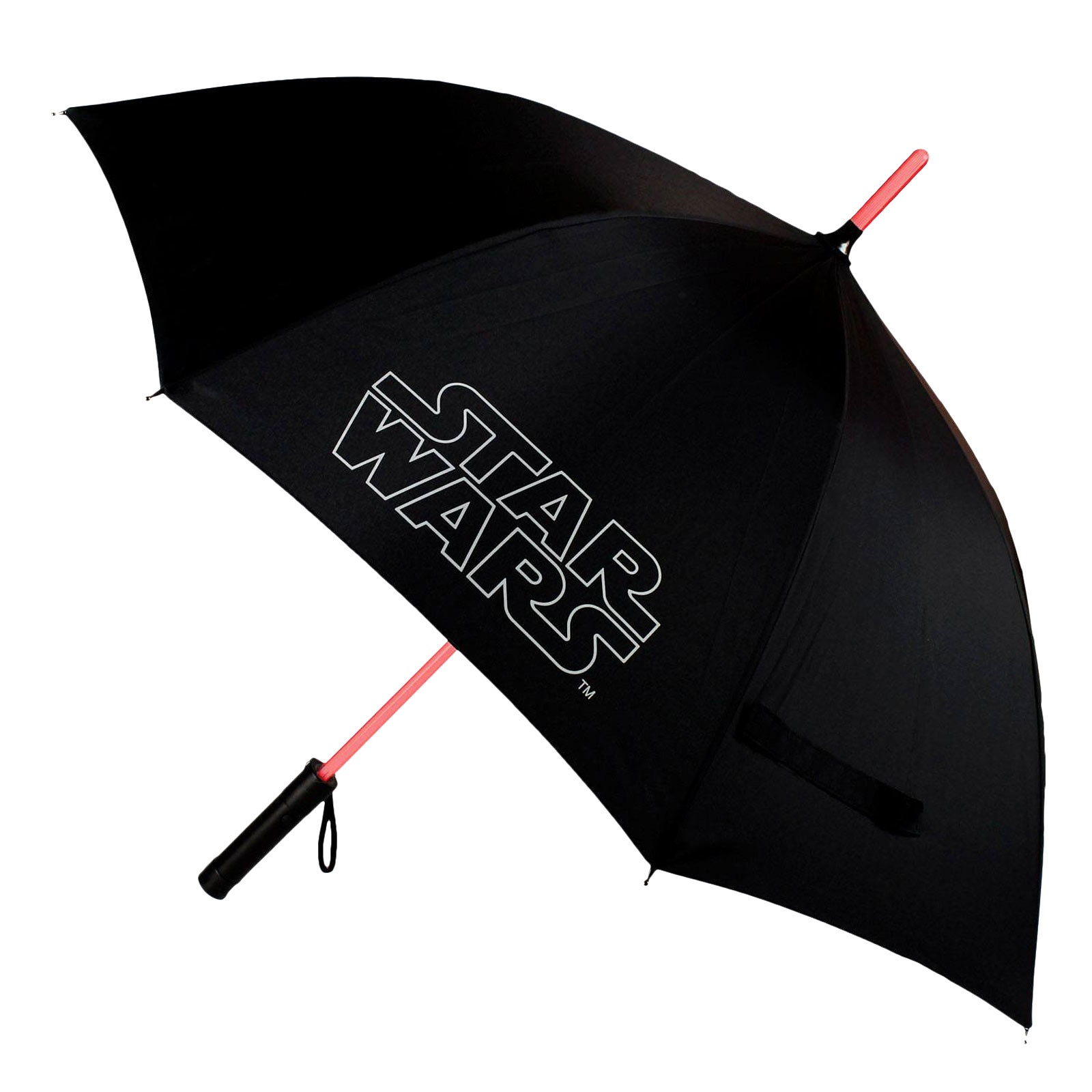 Star Wars - Lichtzwaard Paraplu met LED Lichtfunctie