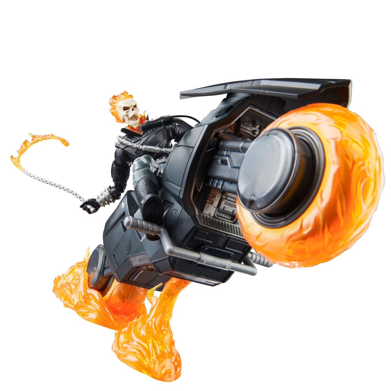 First Ghost Rider Toy Marvel 85th Anniversary Marvel Legends Action Figure with Vehicle Ghost ...