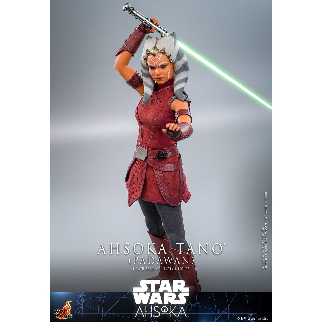 Star Wars: Ahsoka Figura de acción 1/6 Ahsoka Tano (Padawan) 27 cm