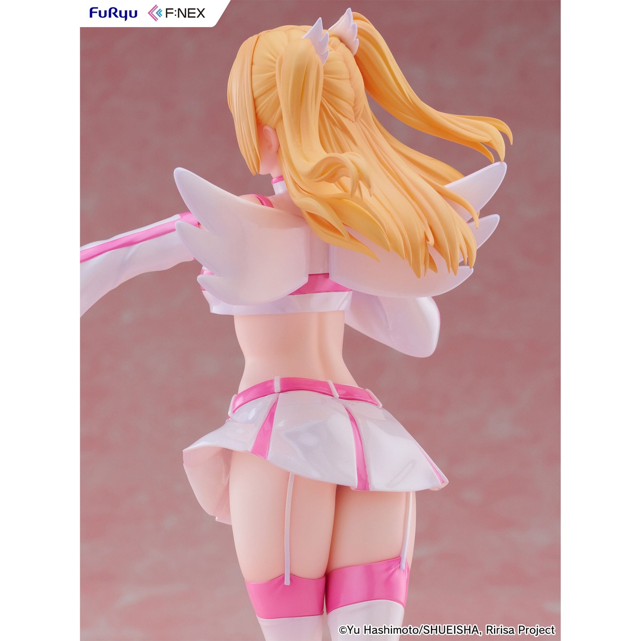2.5 Dimensional Seduction F:Nex Estatua PVC 1/7 Liliel Angel Paratroopers Lilysa 23 cm