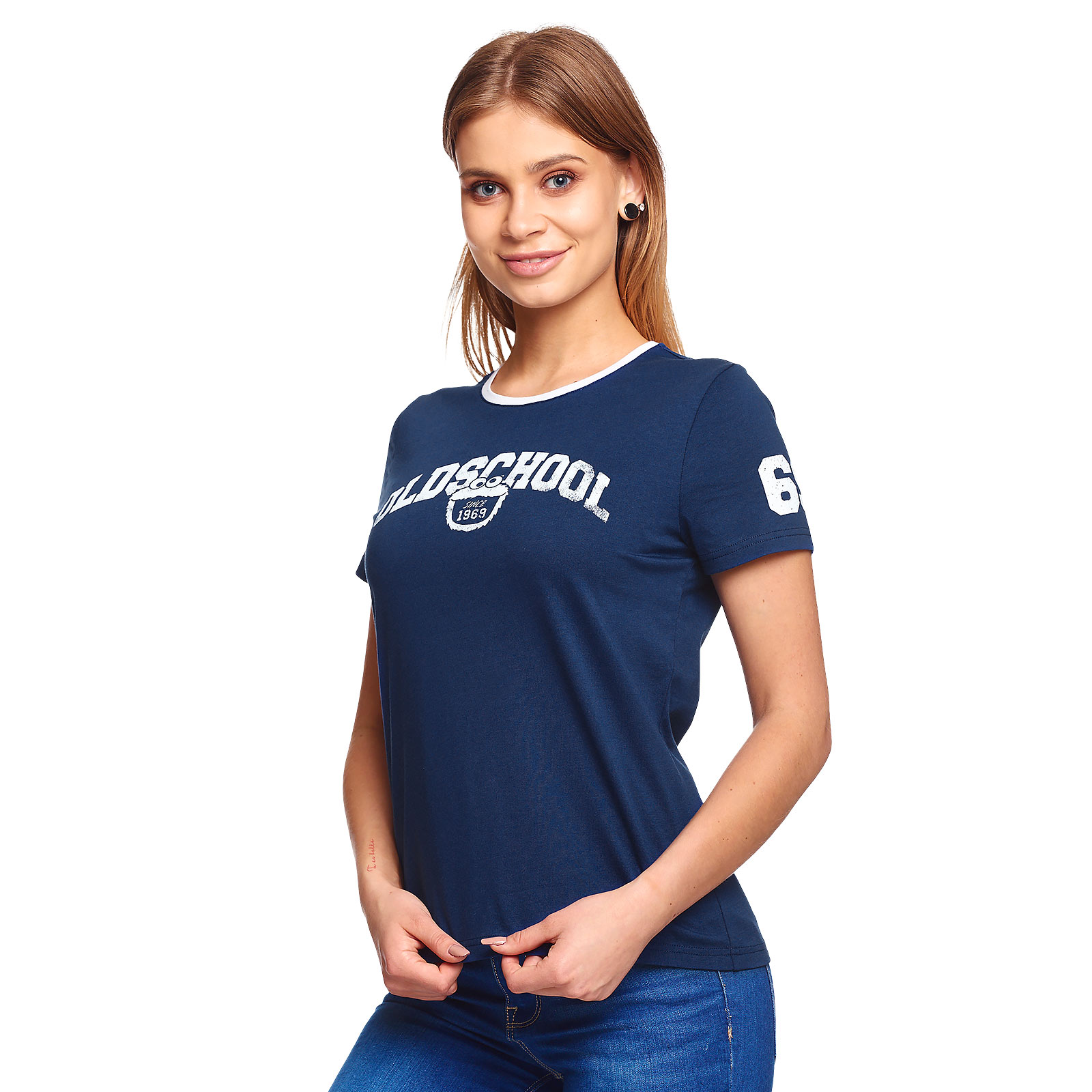 Sesamstraße - Oldschool T-Shirt Damen blau