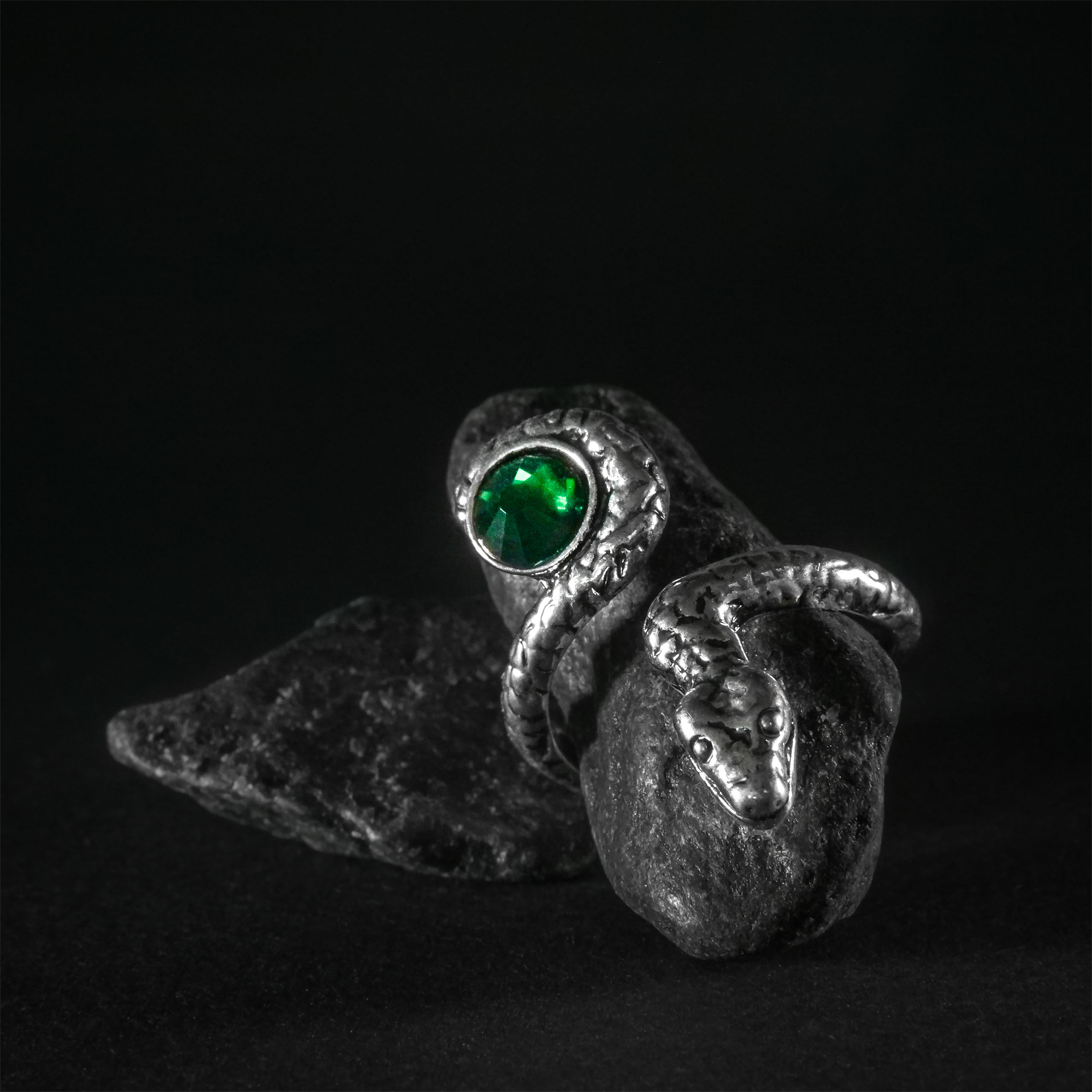 Harry Potter - Slytherin Wappen Ring