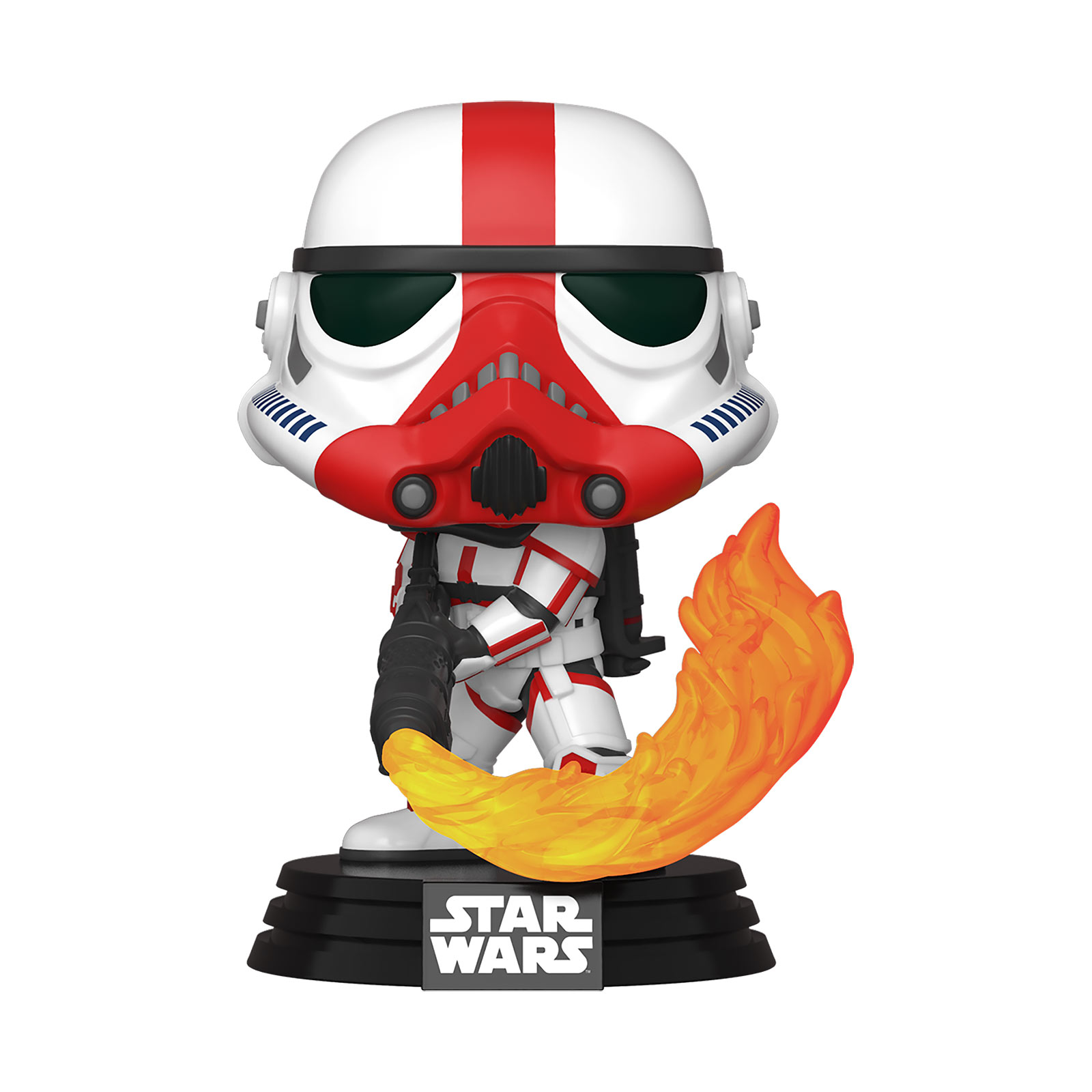 Incinerator Stormtrooper Funko Pop figurine à tête branlante - Star Wars The Mandalorian