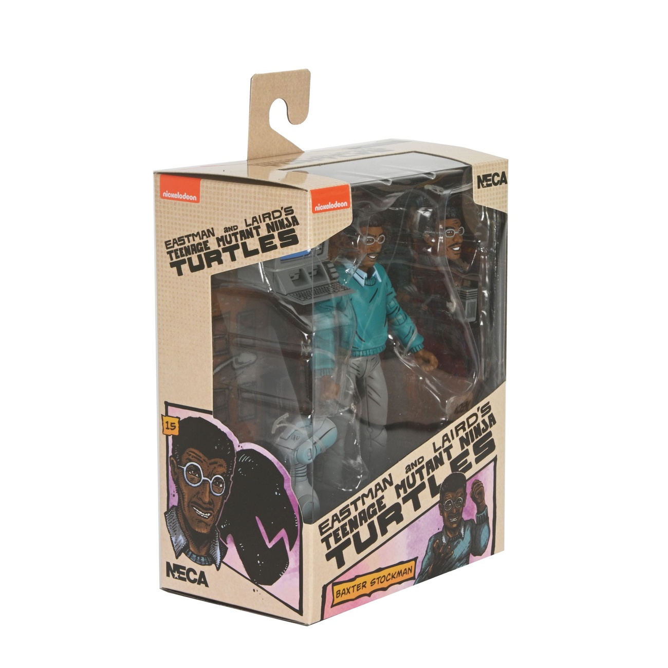 Teenage Mutant Ninja Turtles (Mirage Comics) action figure Baxter Stockman 18 cm
