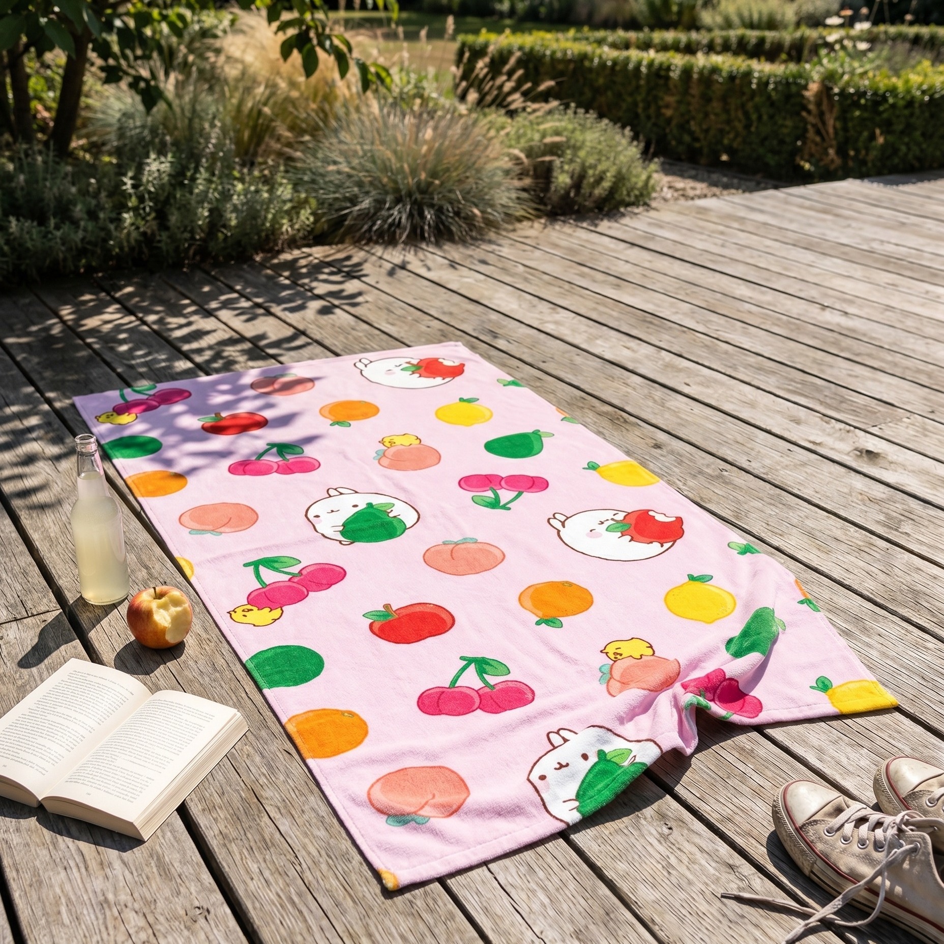 Asciugamano Molang Fruits 35 x 75 cm