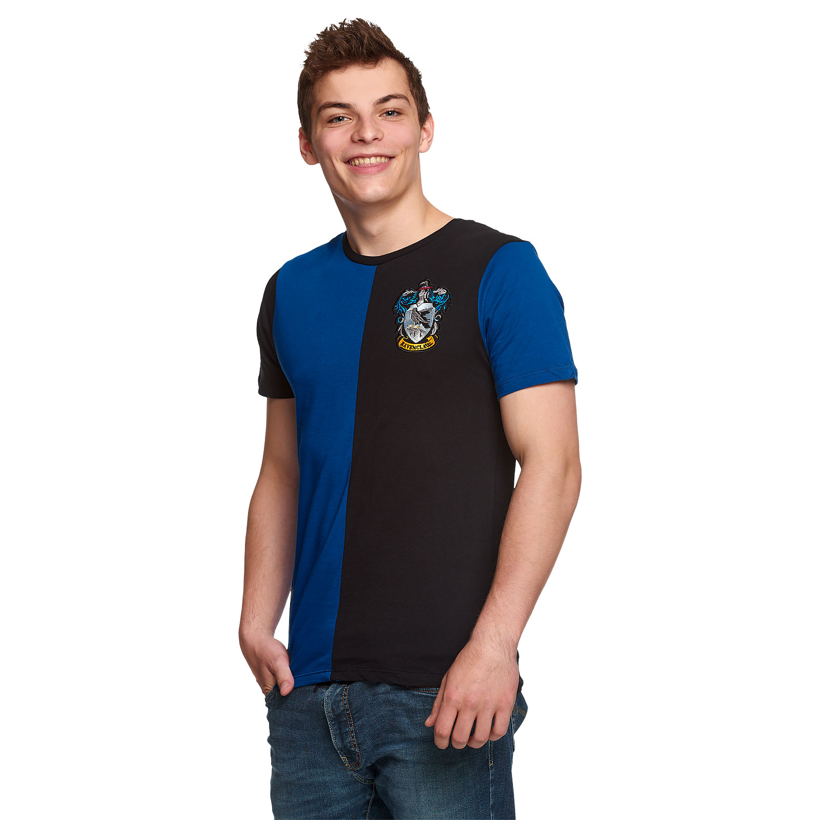 Harry Potter - T-shirt du tournoi de Ravenclaw bleu-noir