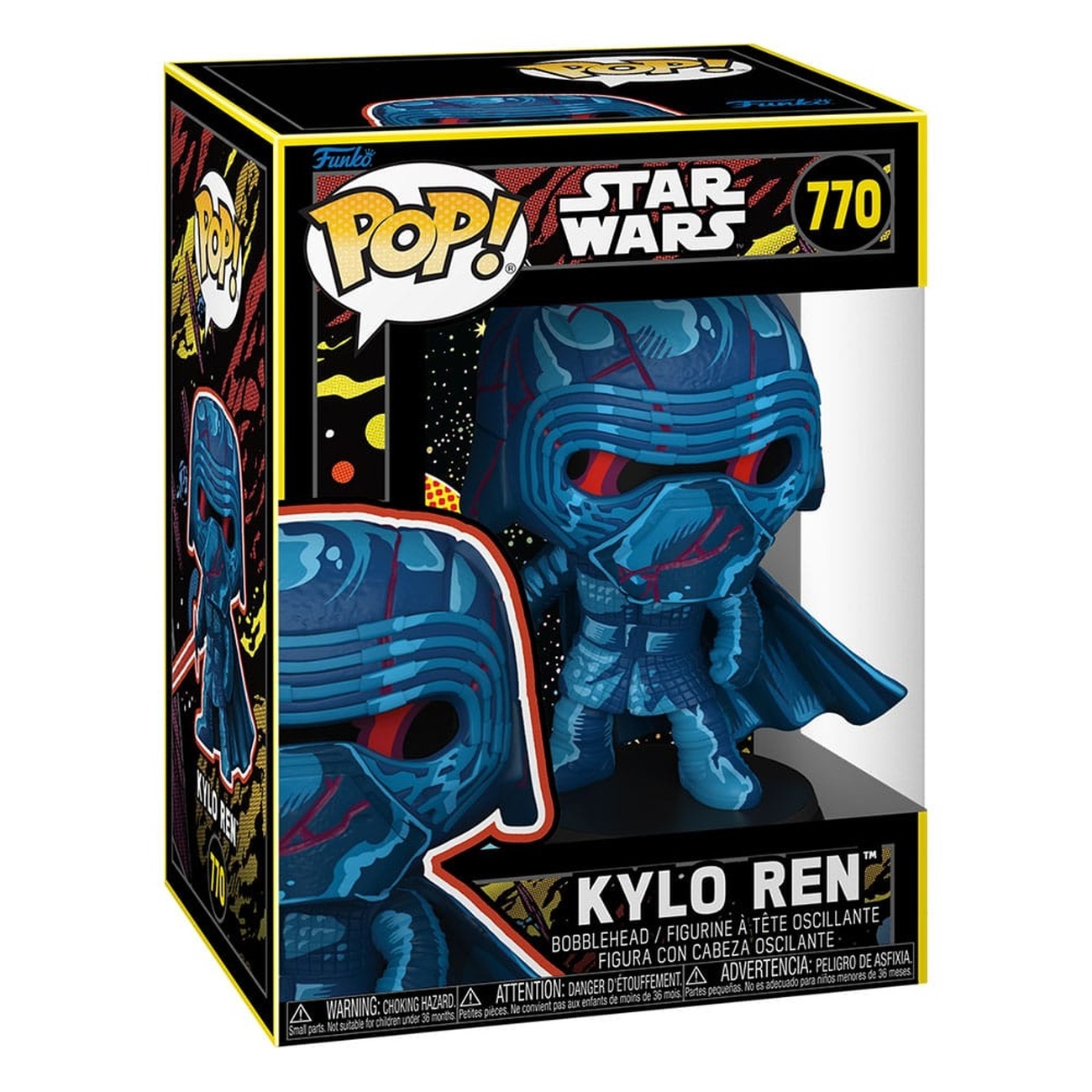 Star Wars POP! Movie statuetta in vinile Kylo Ren (Retro) 9 cm