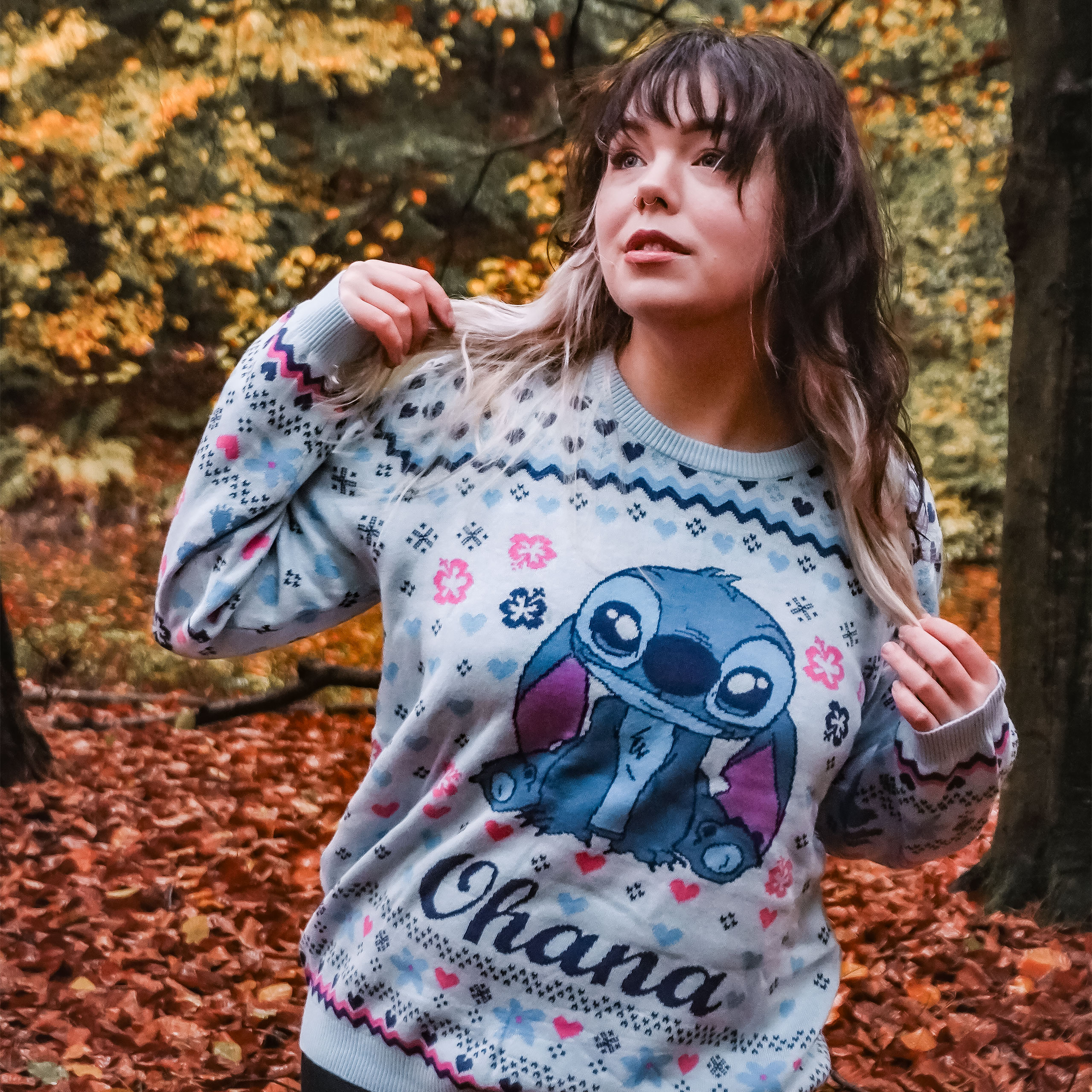 Jersey de punto Stitch Ohana - Lilo & Stitch