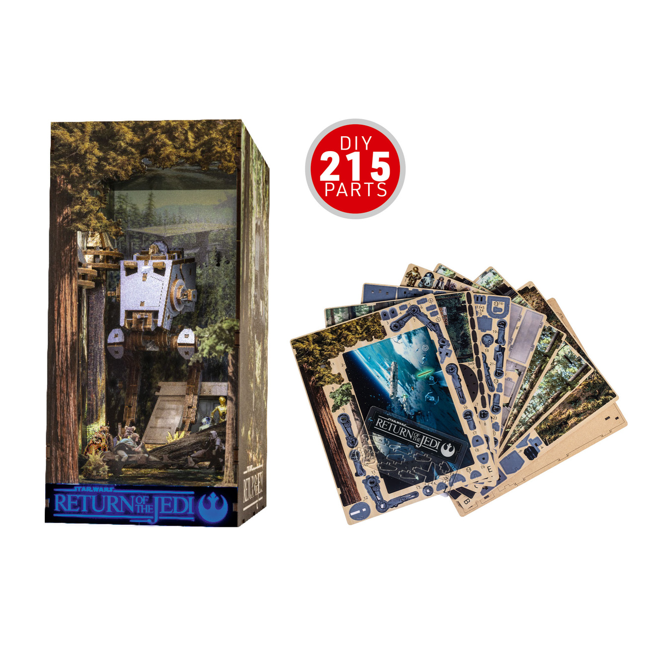 Star Wars - Battle of Endor Nook Model Wood Kit