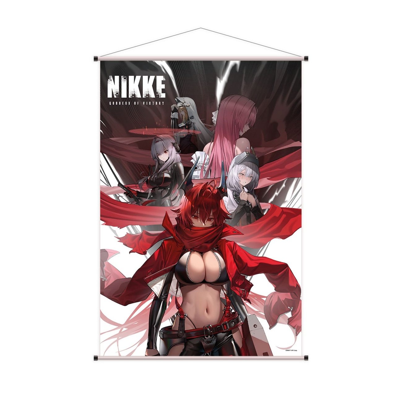Goddess of Victory: Nikke Wandrolle Red Hood, Snow White, Scarlet, Dorothy & Rapunzel 60 x 90 cm