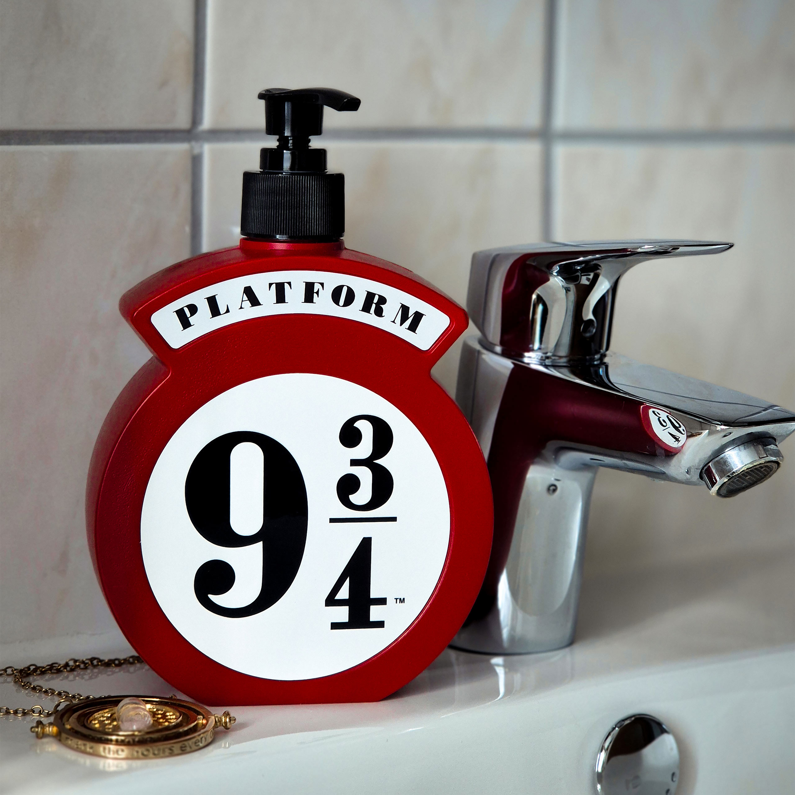 Harry Potter - Tvåldispenser Perrong 9 3/4 med tvättgel