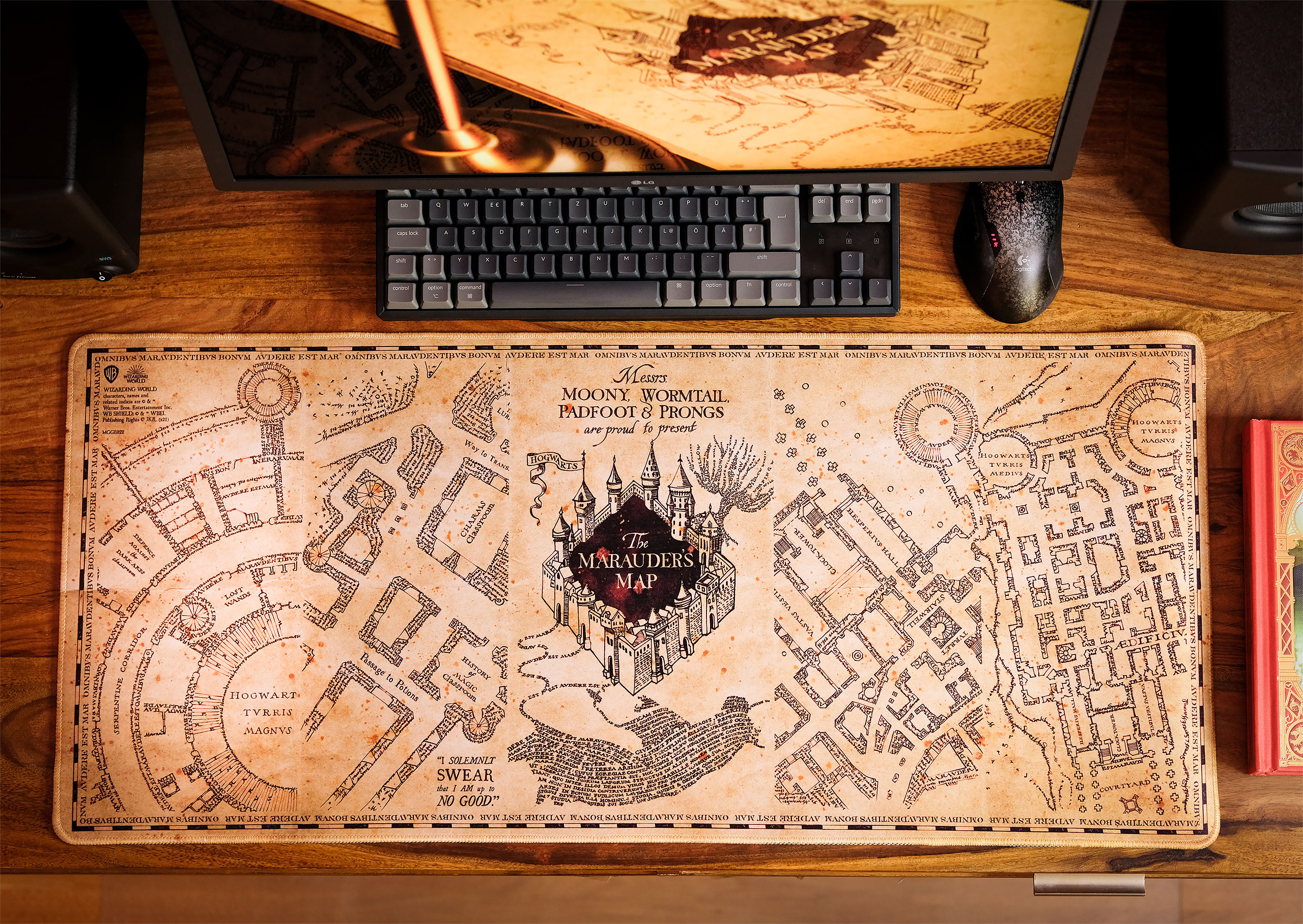 Harry Potter - Karte des Rumtreibers Mousepad