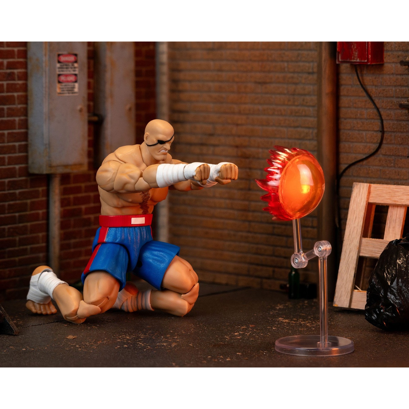Ultra Street Fighter II: The Final Challengers Actionfigur 1/12 Sagat 19 cm