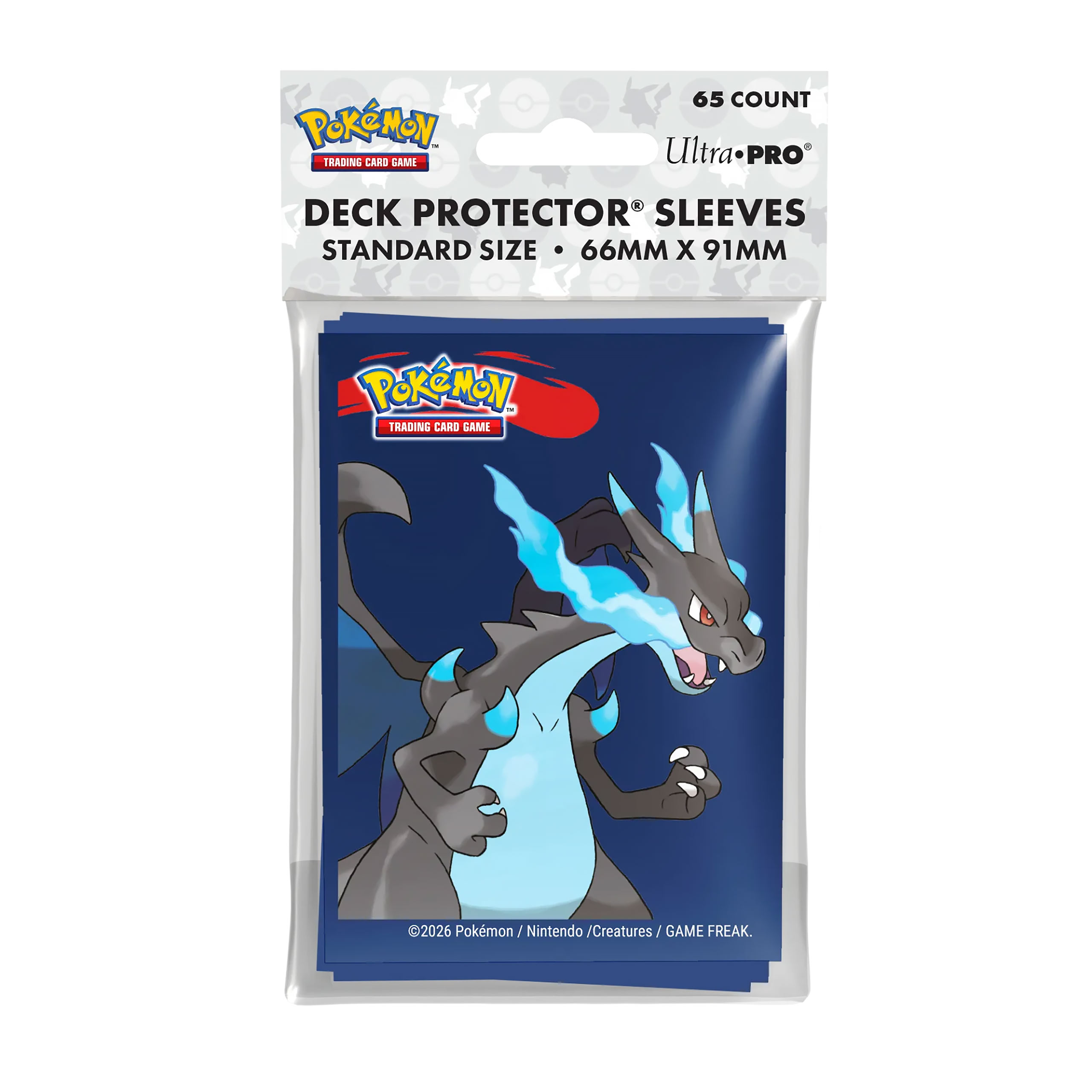 Pokémon - Ultra Pro: Mega Charizard X Kaartsleeves