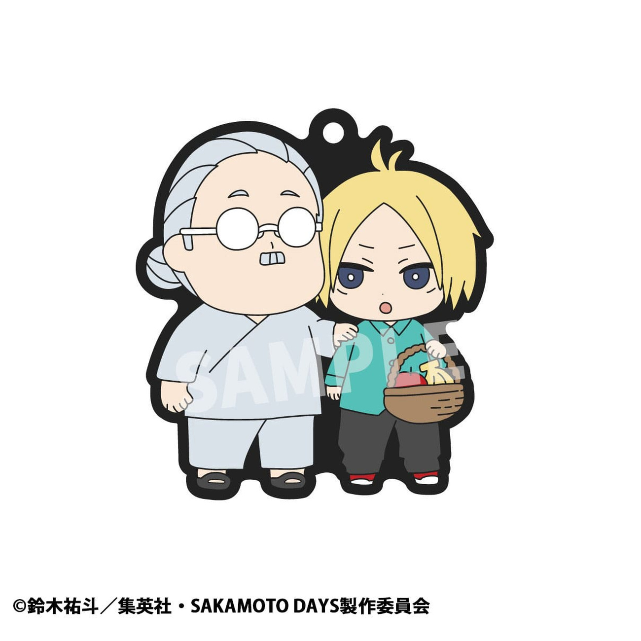 Sakamoto Days Rubber Mascot Buddycolle portachiavi in gomma Vol. 2 7 cm assortimento (6)