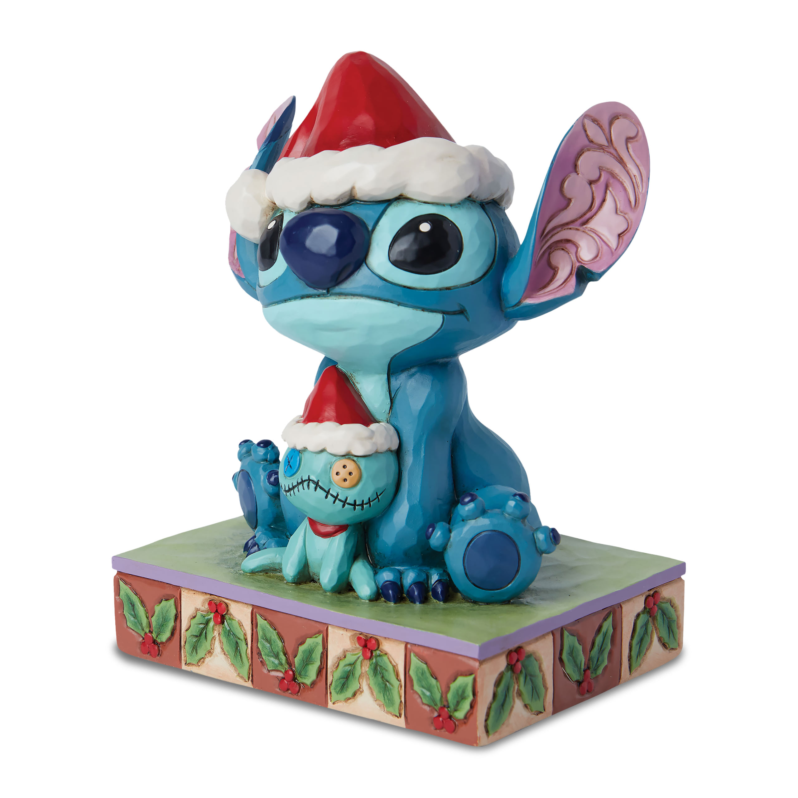 Stitch Santa with Quirk Figure - Lilo & Stitch