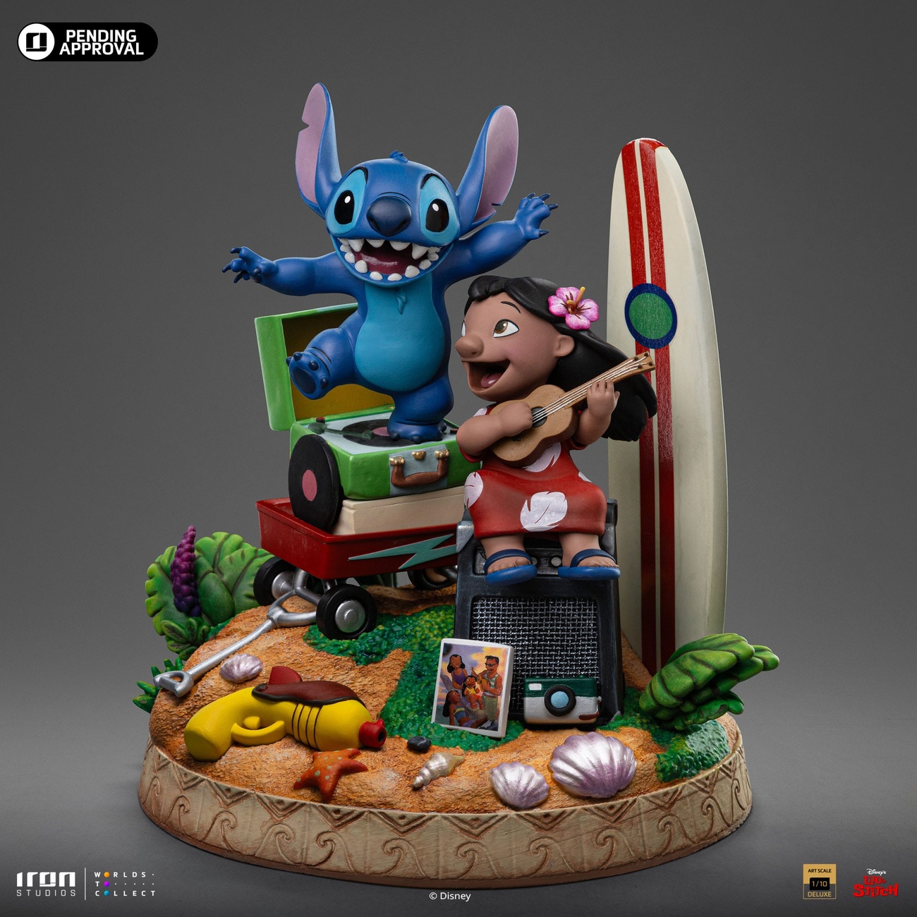 Lilo & Stitch Figurka Deluxe Art Scale 1/10 Lilo & Stitch 20 cm