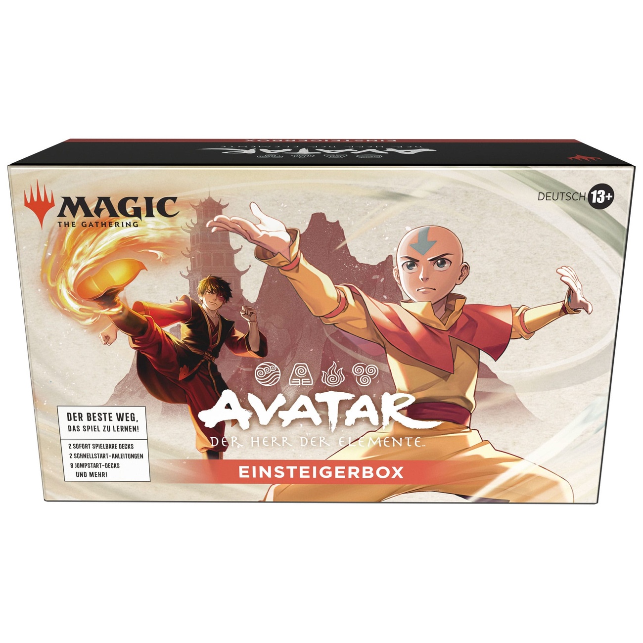 Magic the Gathering Avatar - The Lord of the Elements Starter Deck Display Box (3) German
