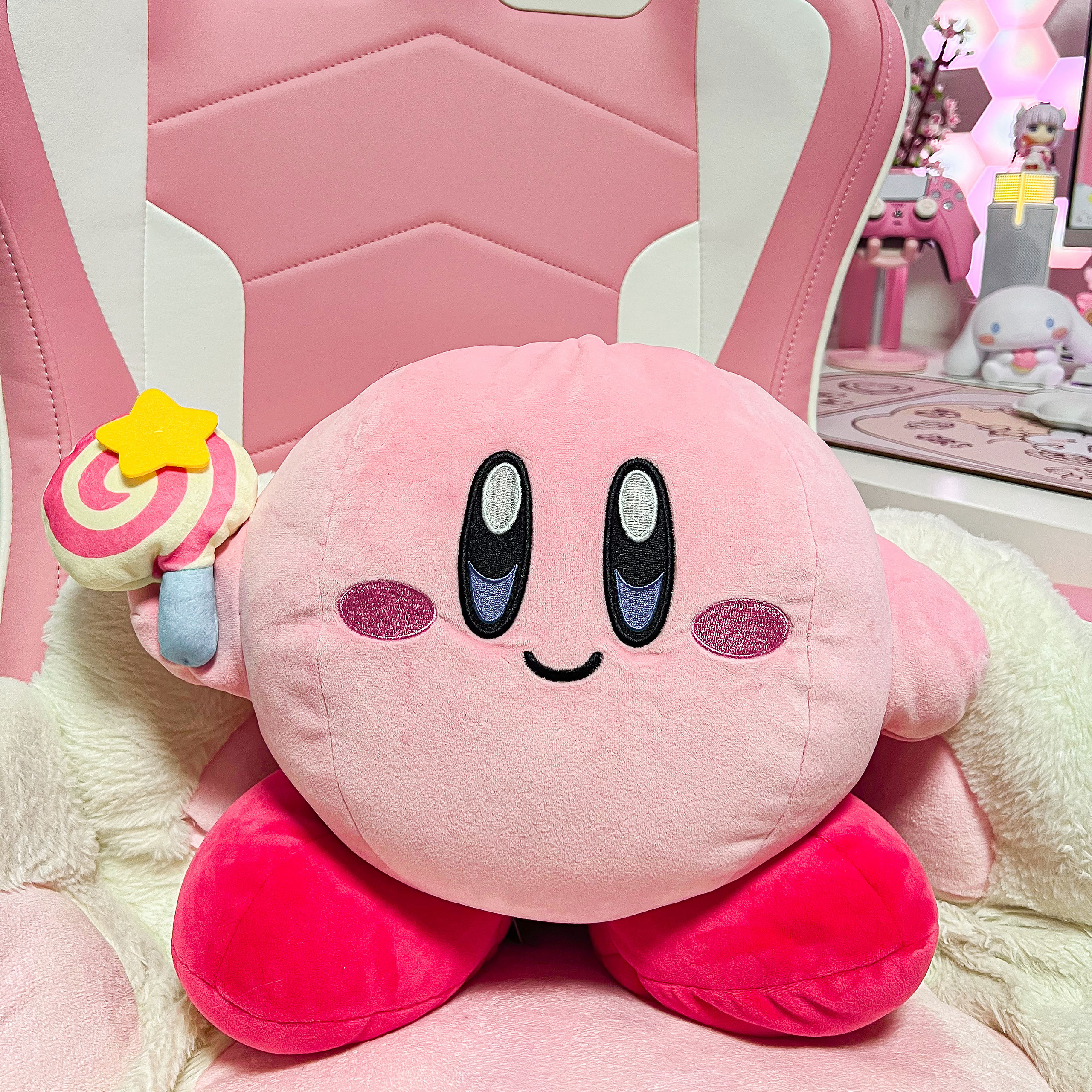 Kirby with Magic Wand - Mocchi-Mocchi Plush Figure