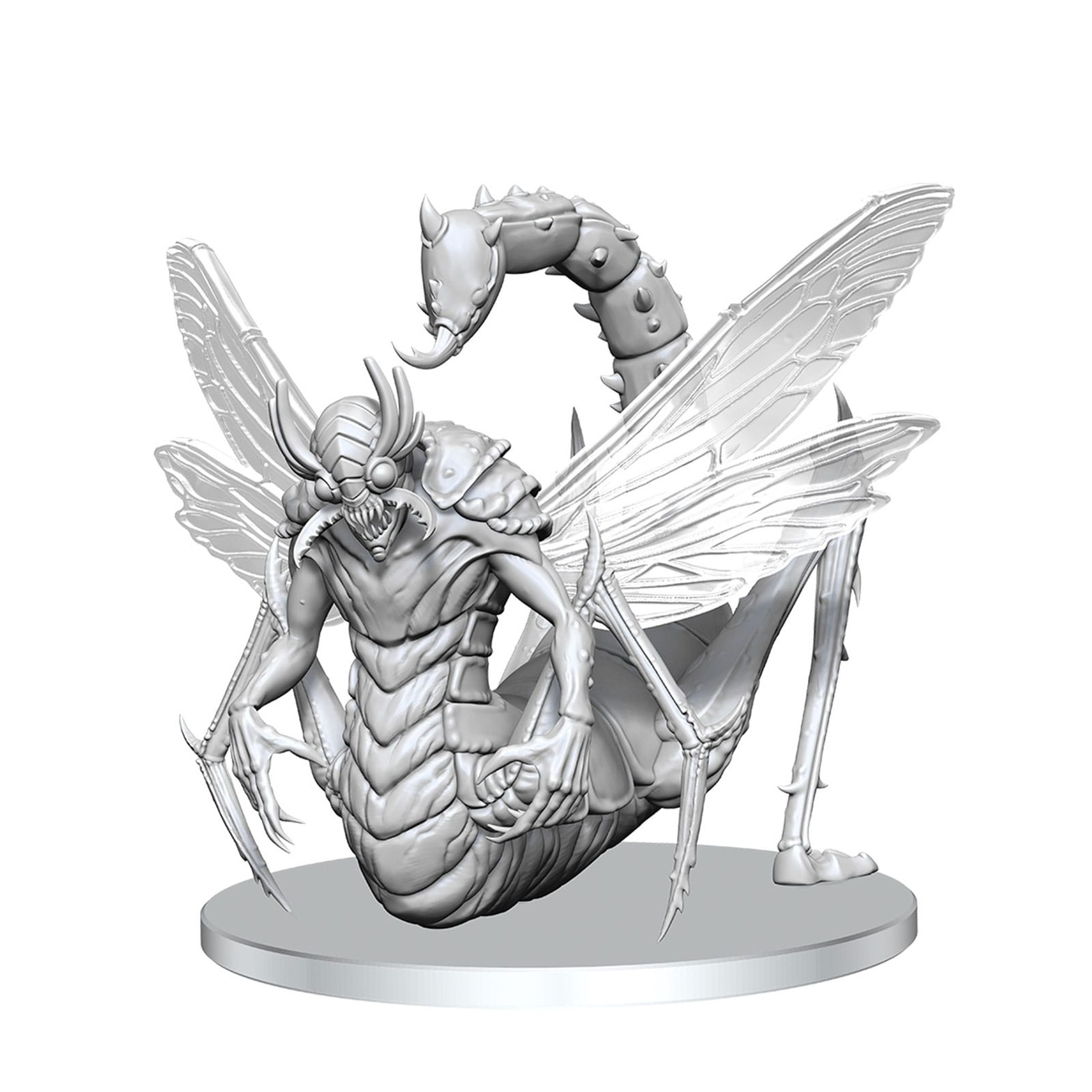 Pathfinder Deep Cuts miniatura sin pintar Derakni (Locust Demon)